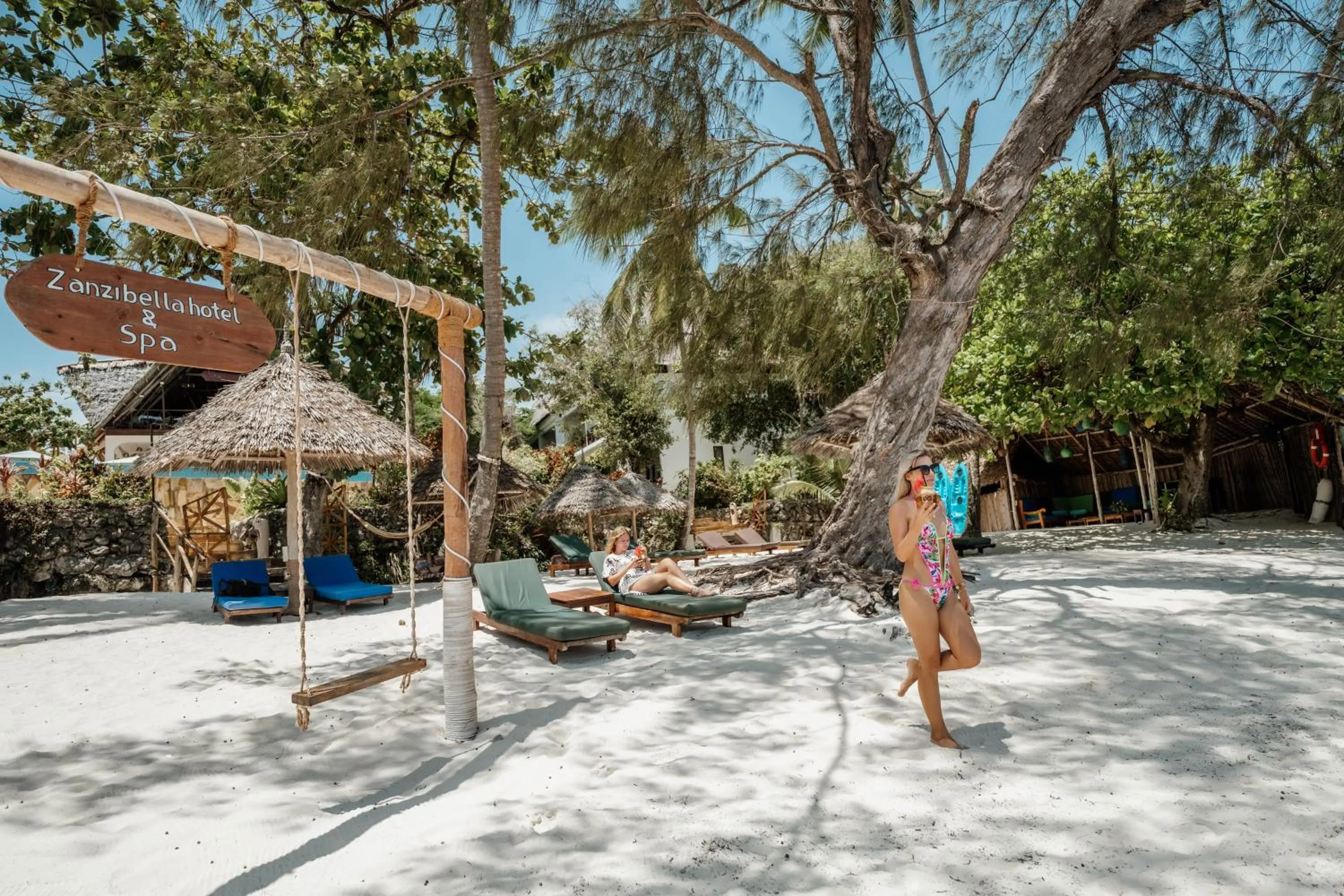 People in Zanzibella Hotel & SPA
