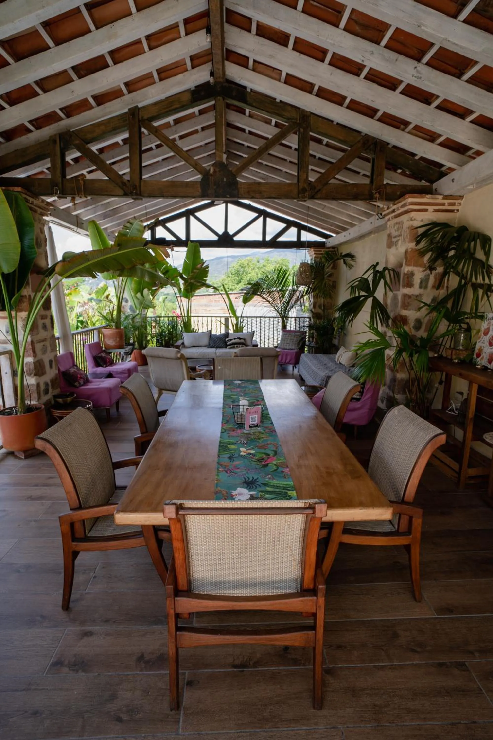 Patio in Casa Al Alma