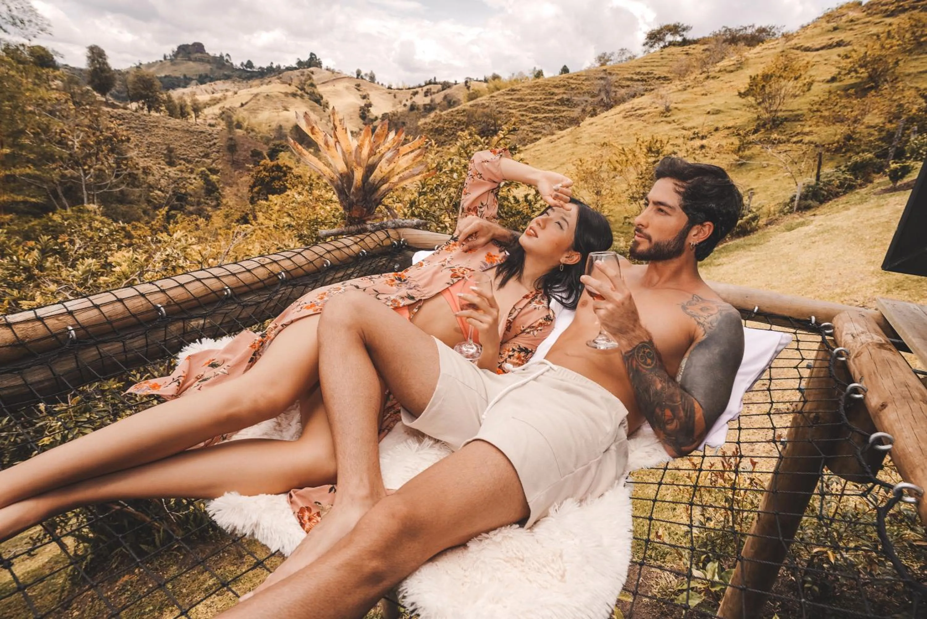 People in Cardinal Glamping