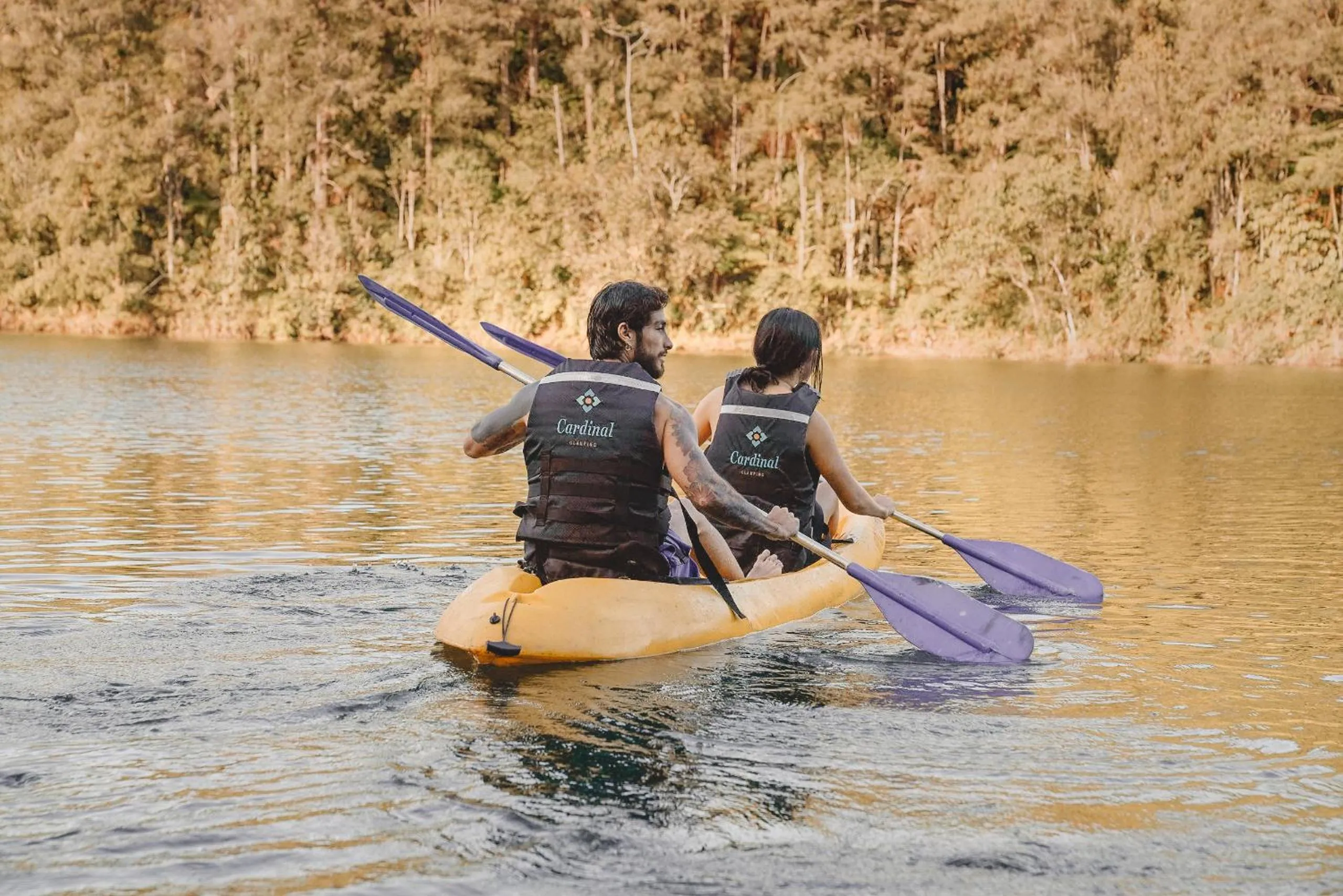 People in Cardinal Glamping