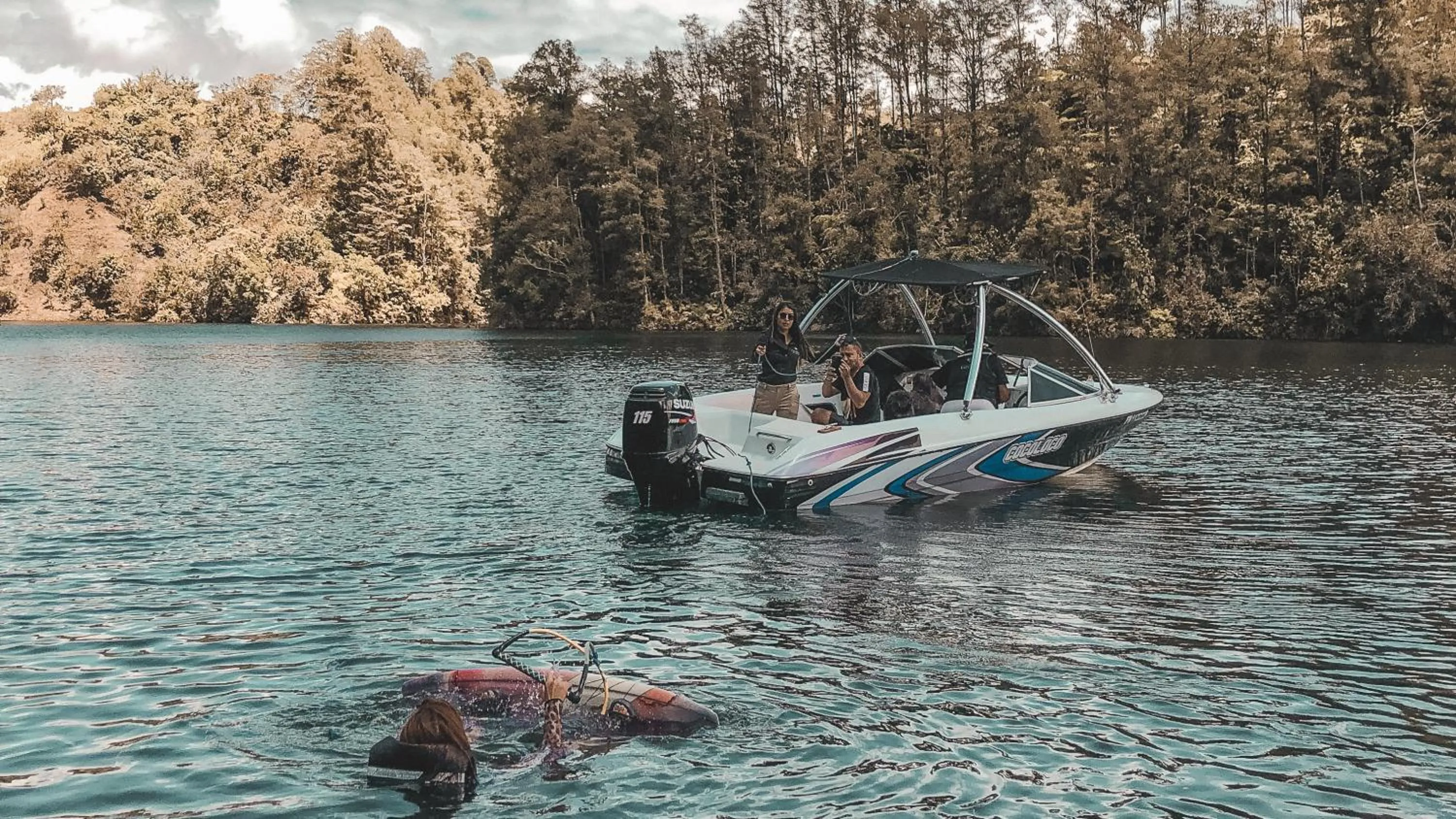 People in Cardinal Glamping