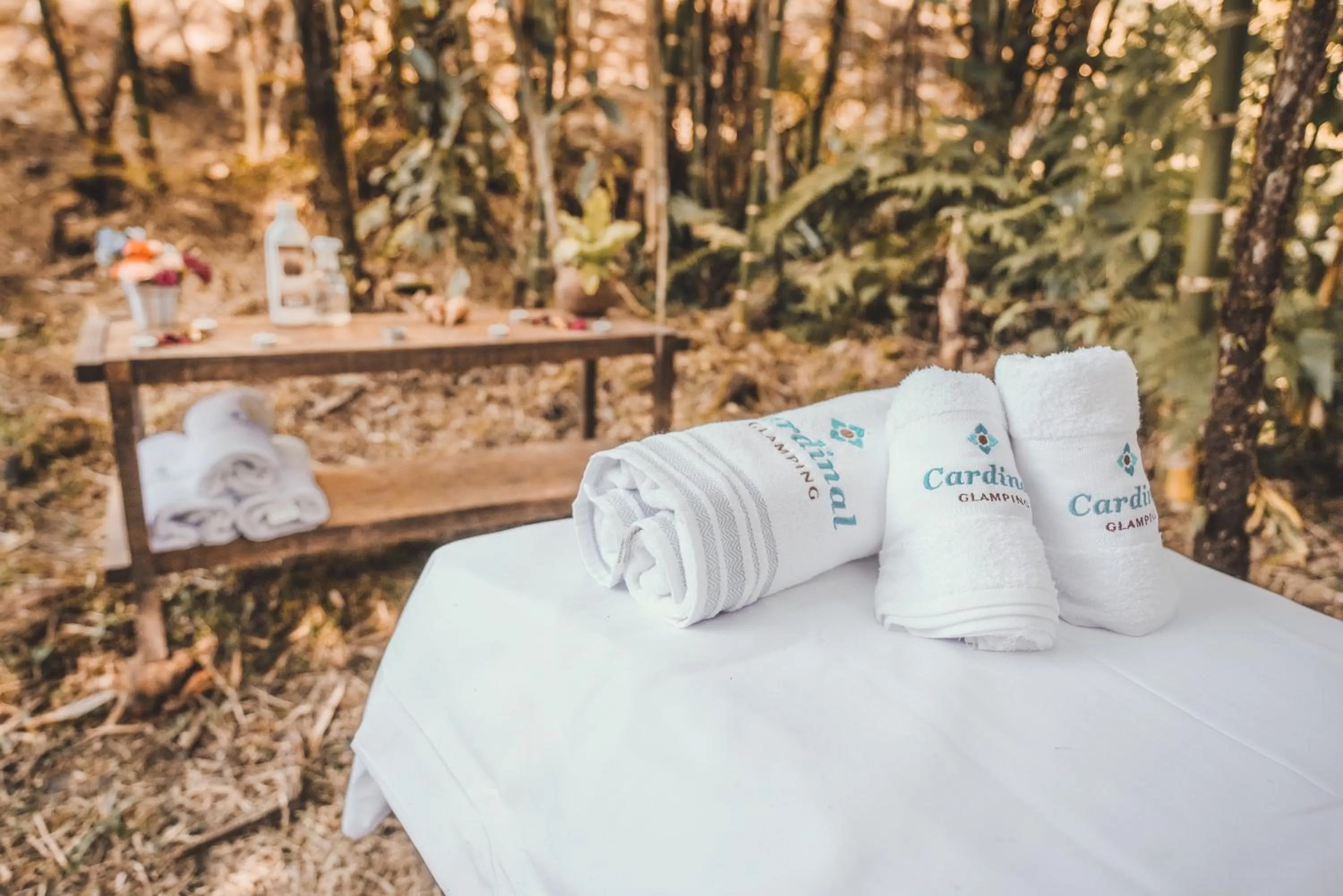 Spa and wellness centre/facilities in Cardinal Glamping