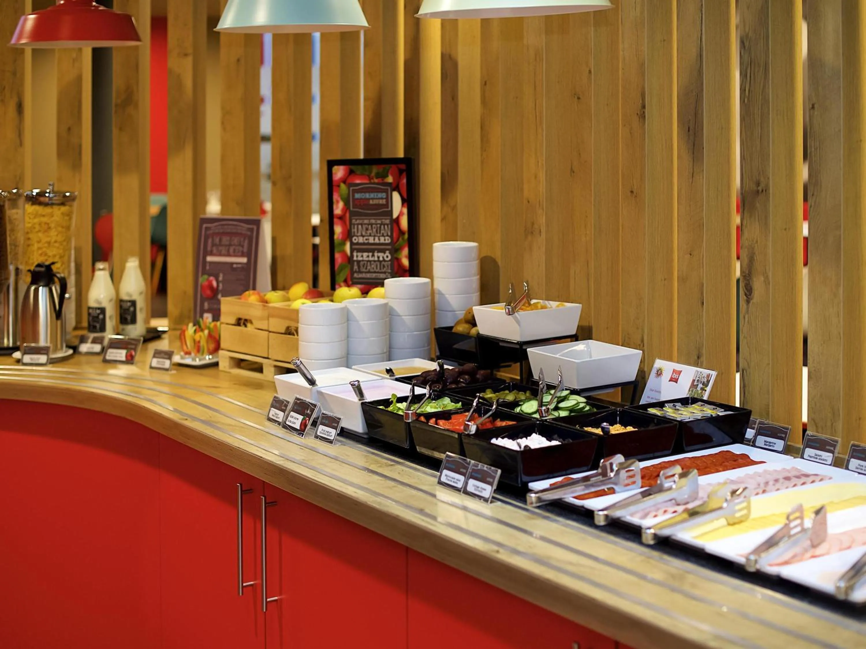 Breakfast in Ibis Budapest Centrum