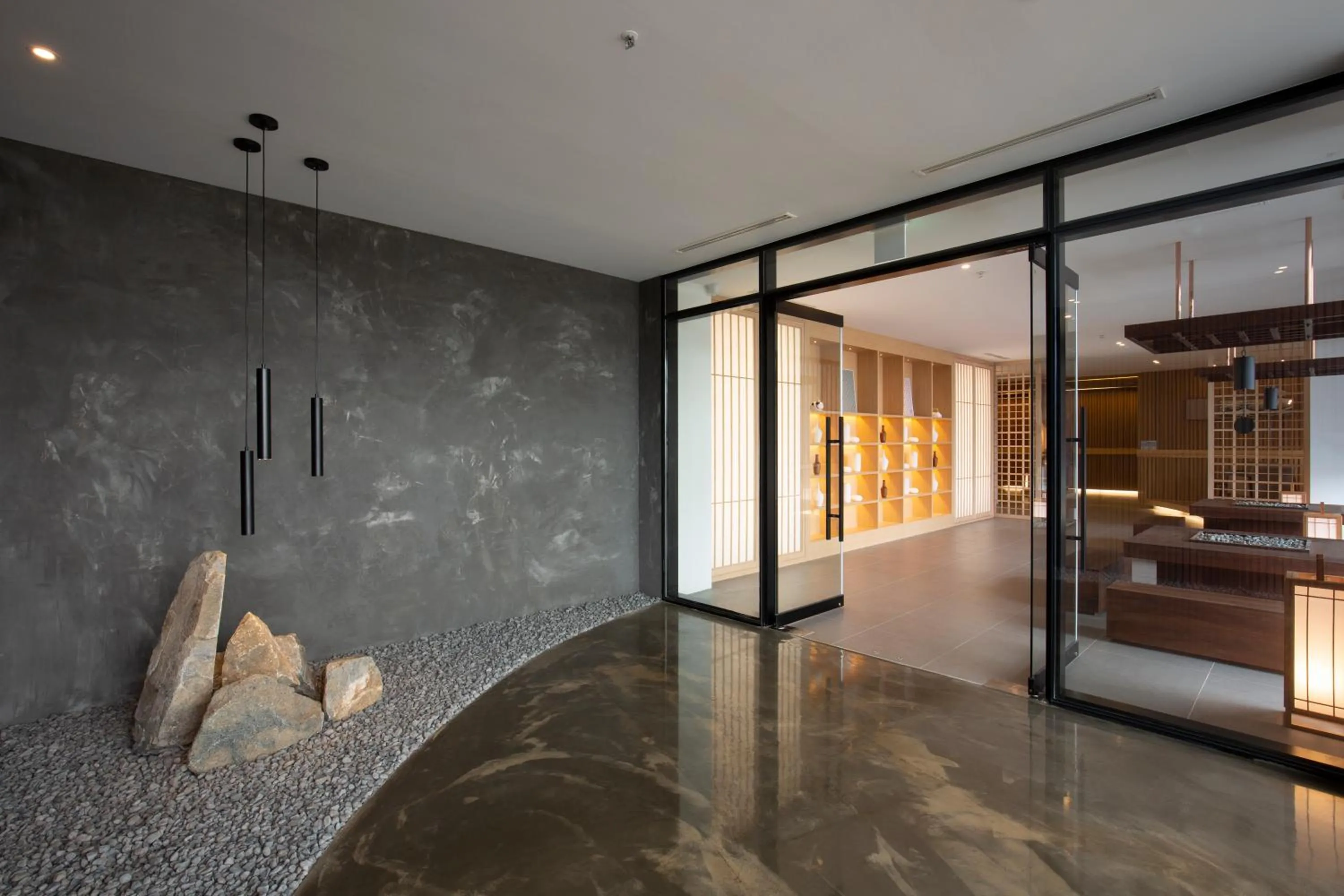 Lobby or reception in Tomonoya Hotel & Ryokan Daecheon