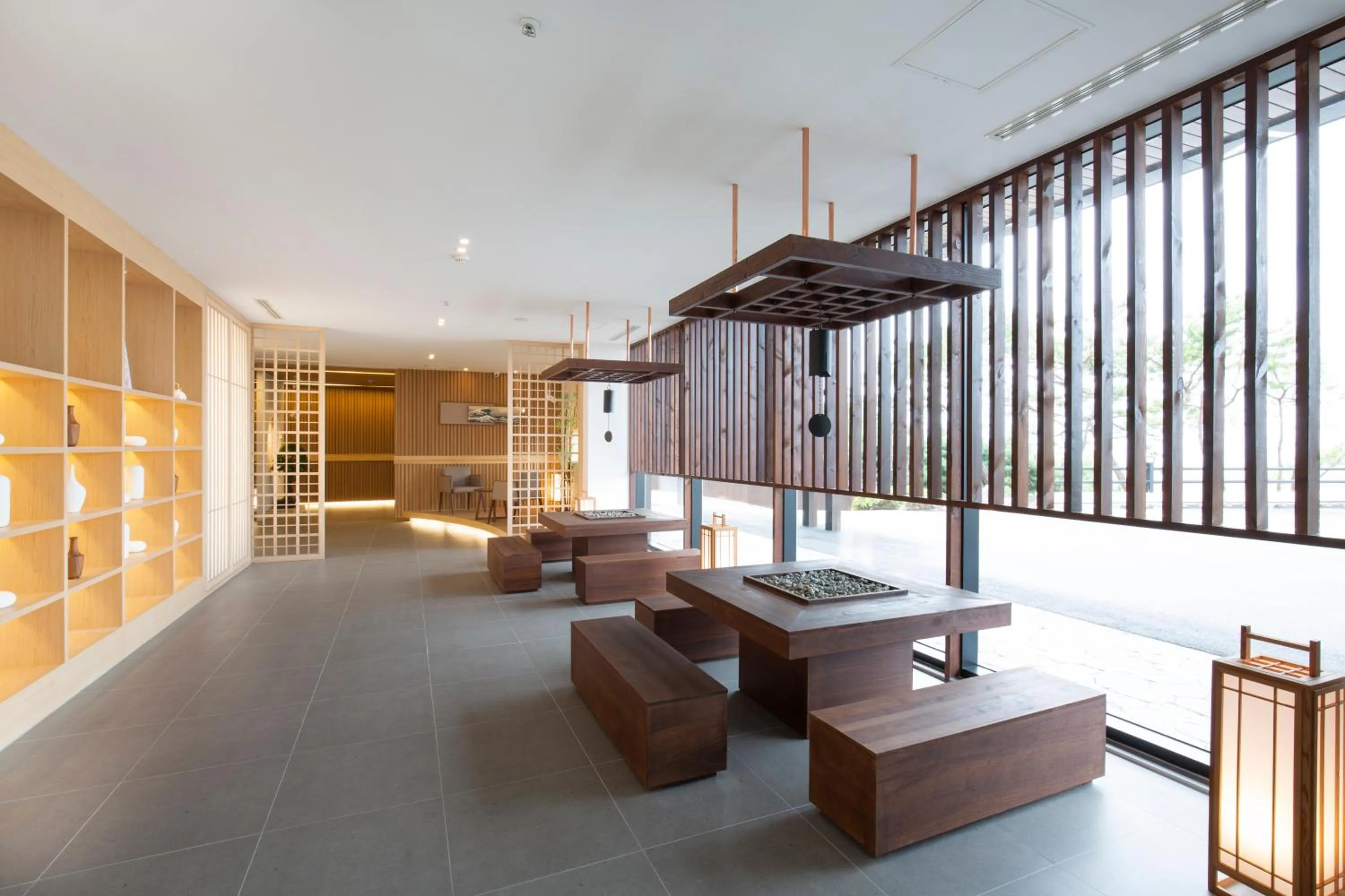 Lobby or reception in Tomonoya Hotel & Ryokan Daecheon