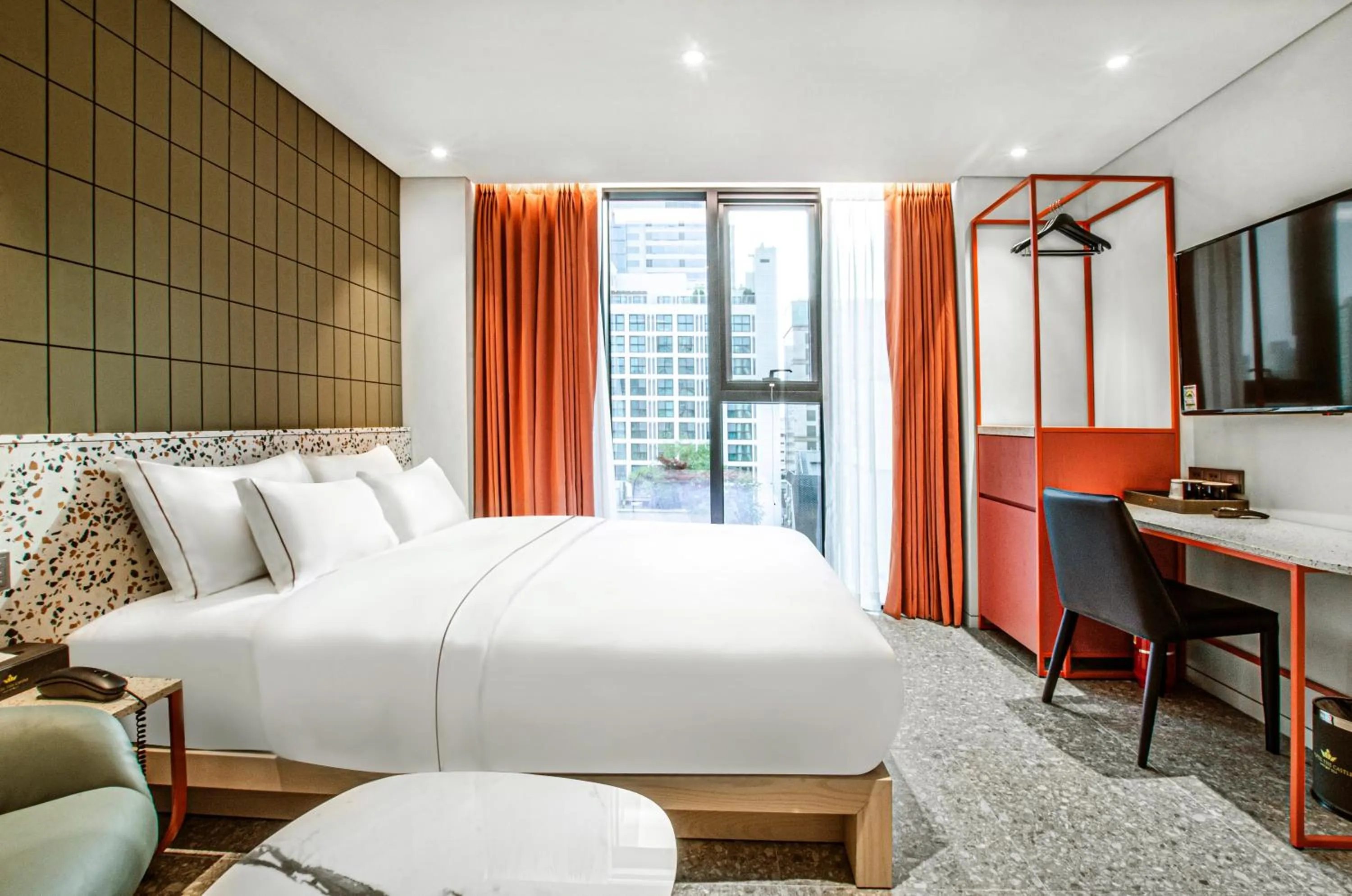 laundry, Bed in Hotel the Castle bangi 2nd