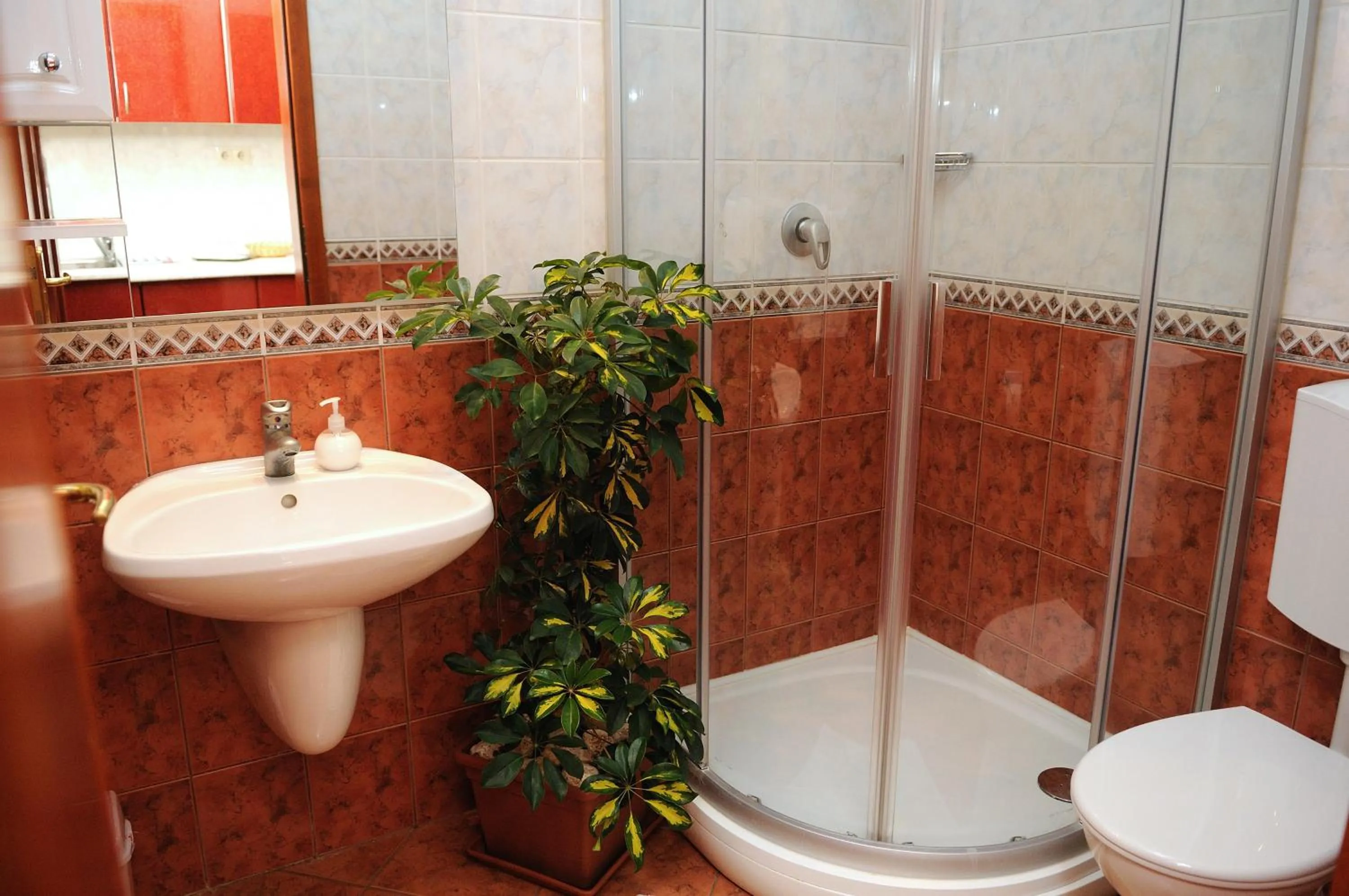 Bathroom in Apartman Bella Hotel