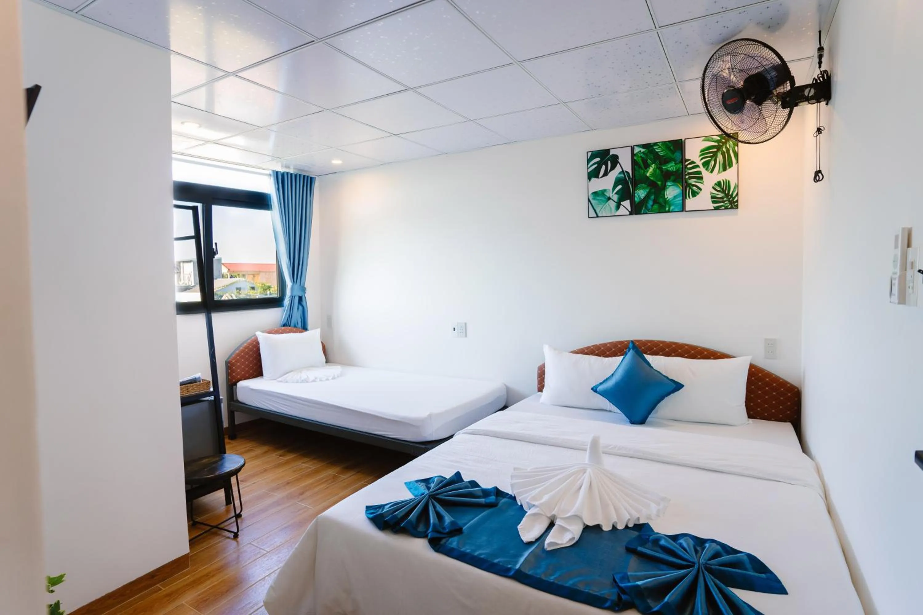 Bed in New World Hotel