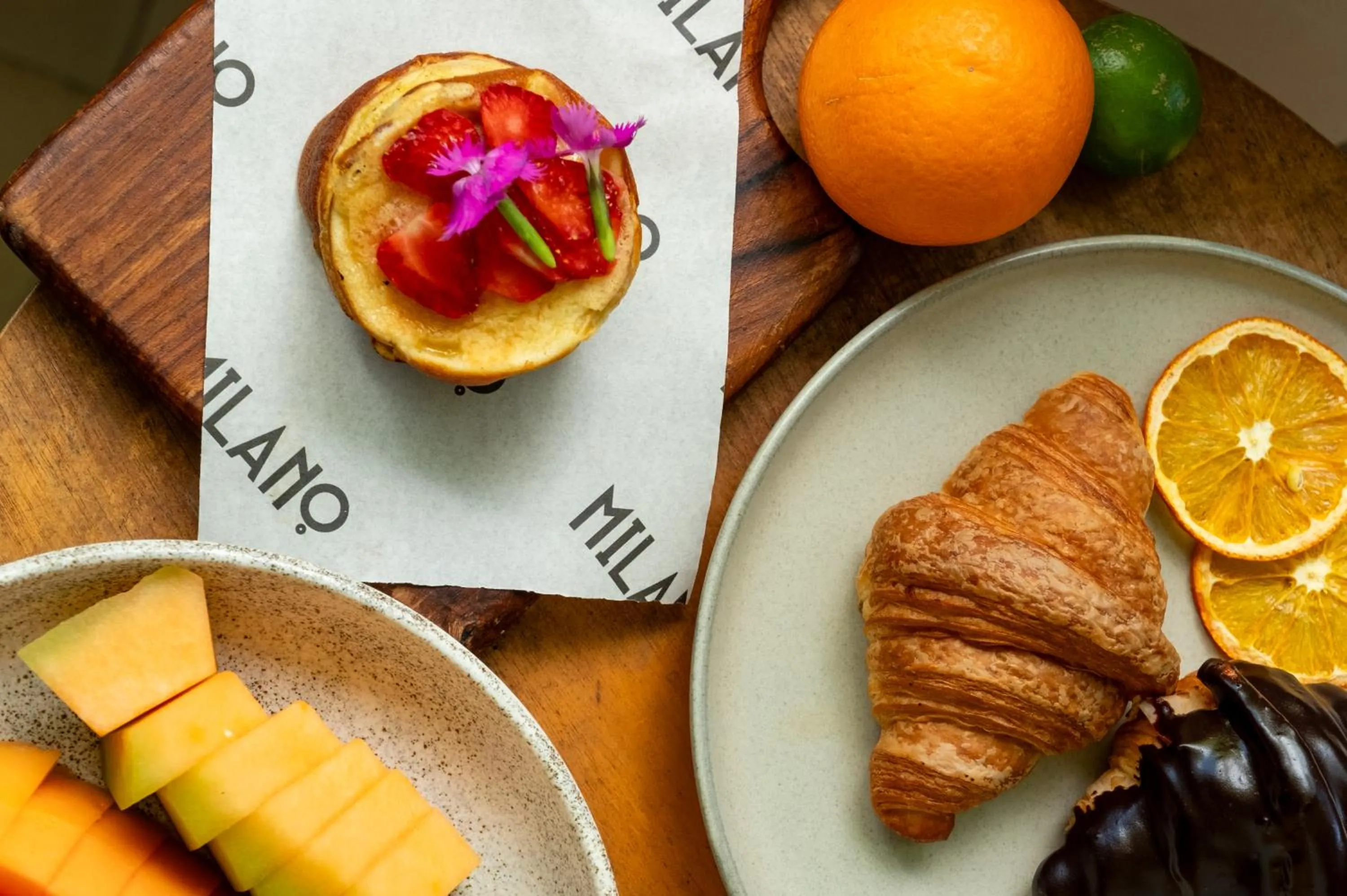 Food in White Goose Boutique Hotel