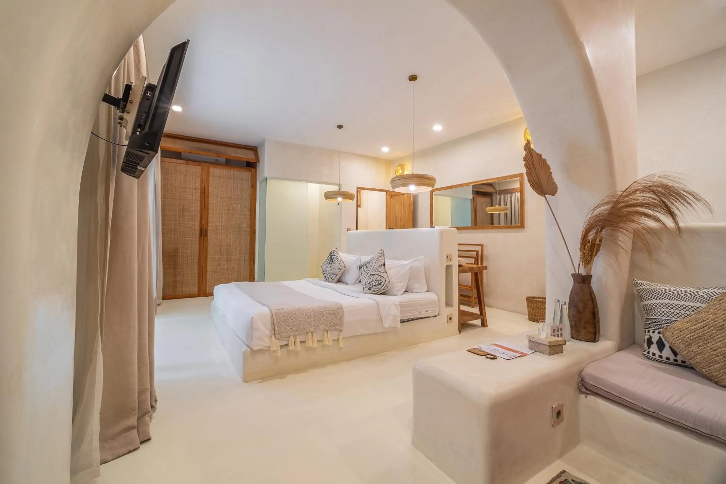 Bedroom, Bed in White Goose Boutique Hotel