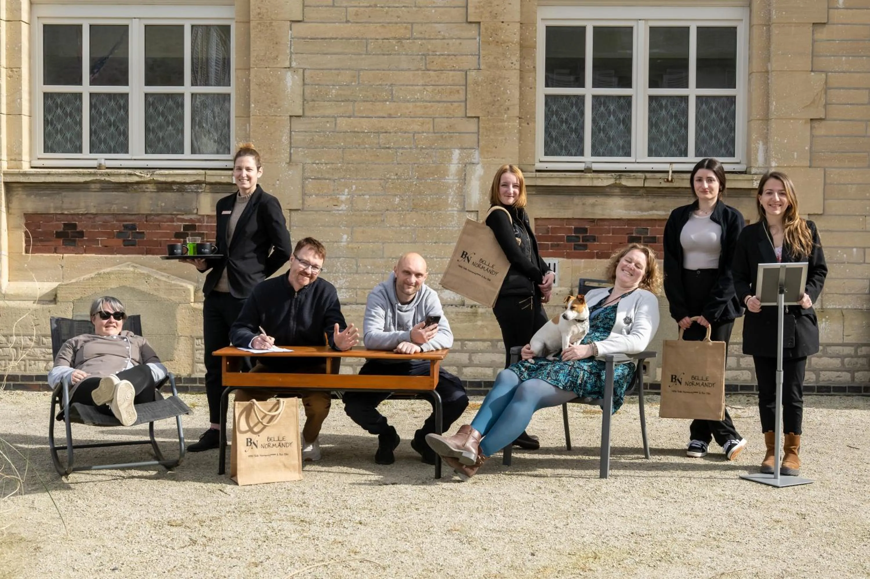 Lobby or reception in Belle Normandy