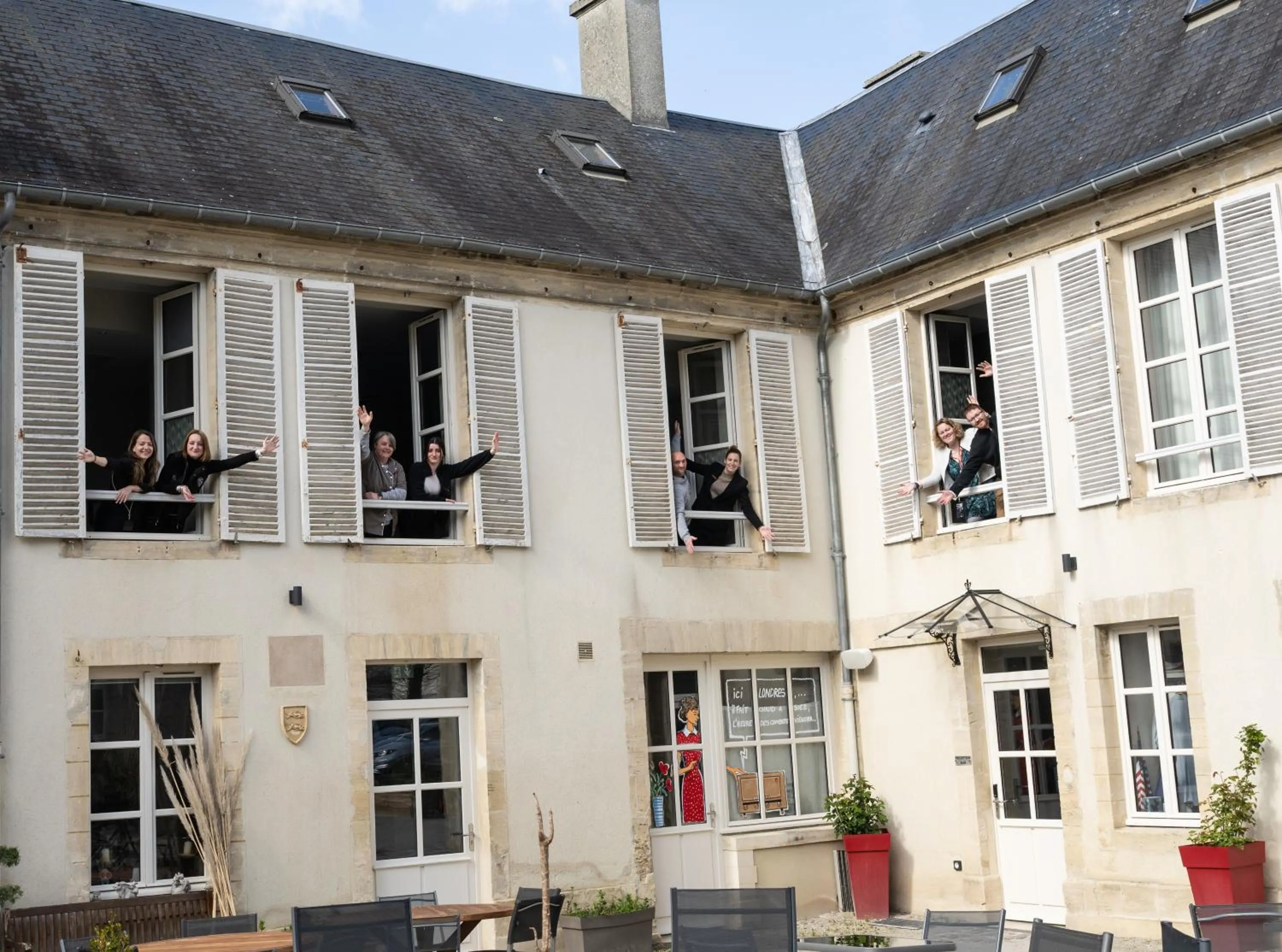 Balcony/Terrace in Belle Normandy