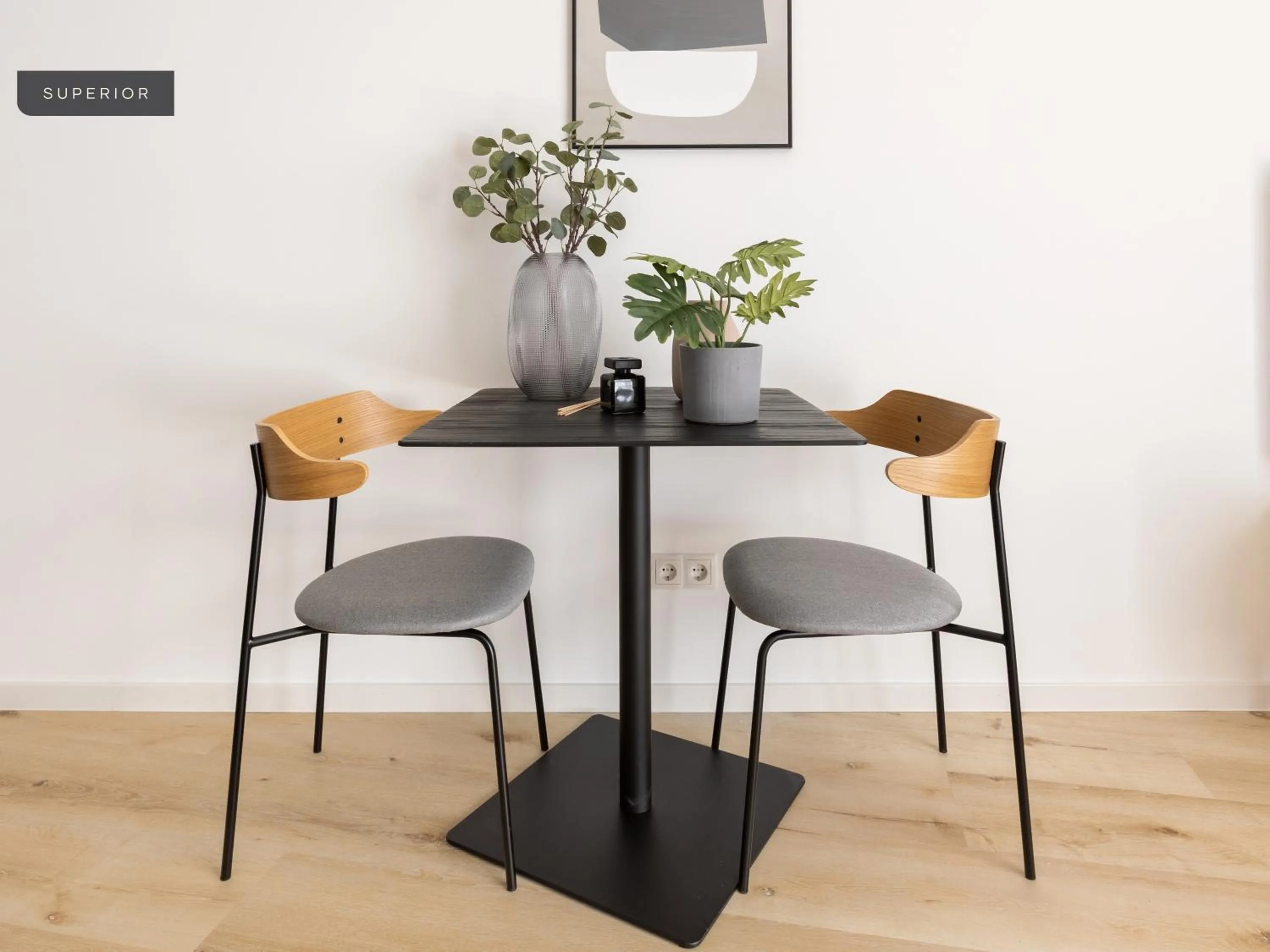 Living room in Limehome Osnabrück Johannisstraße