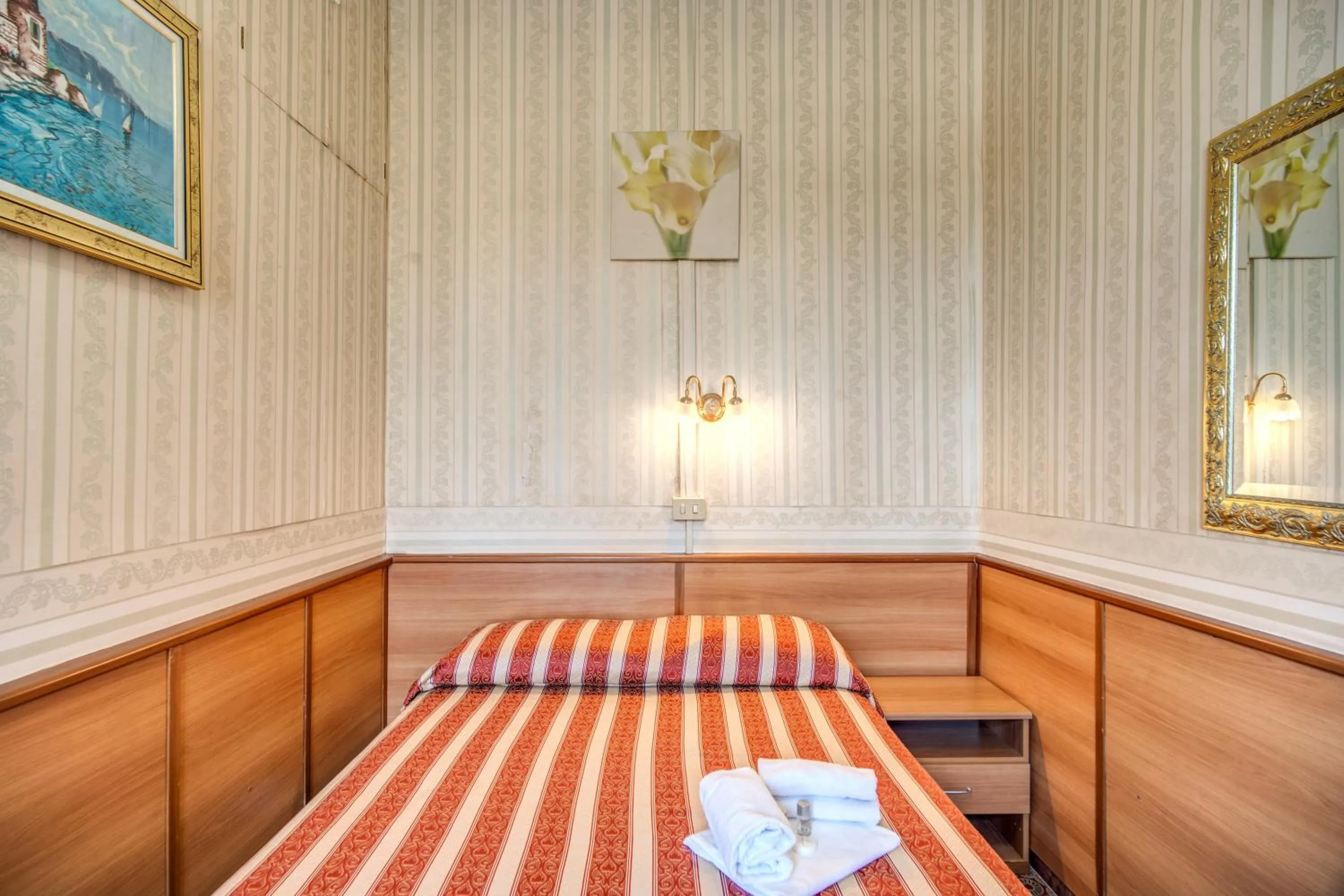 Bed in Hotel Artromano