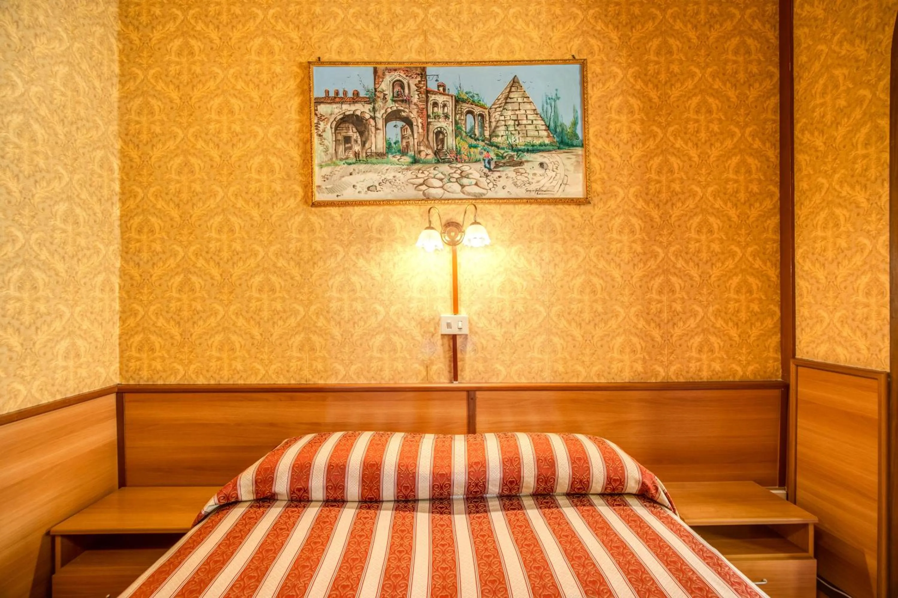 Bed in Hotel Artromano