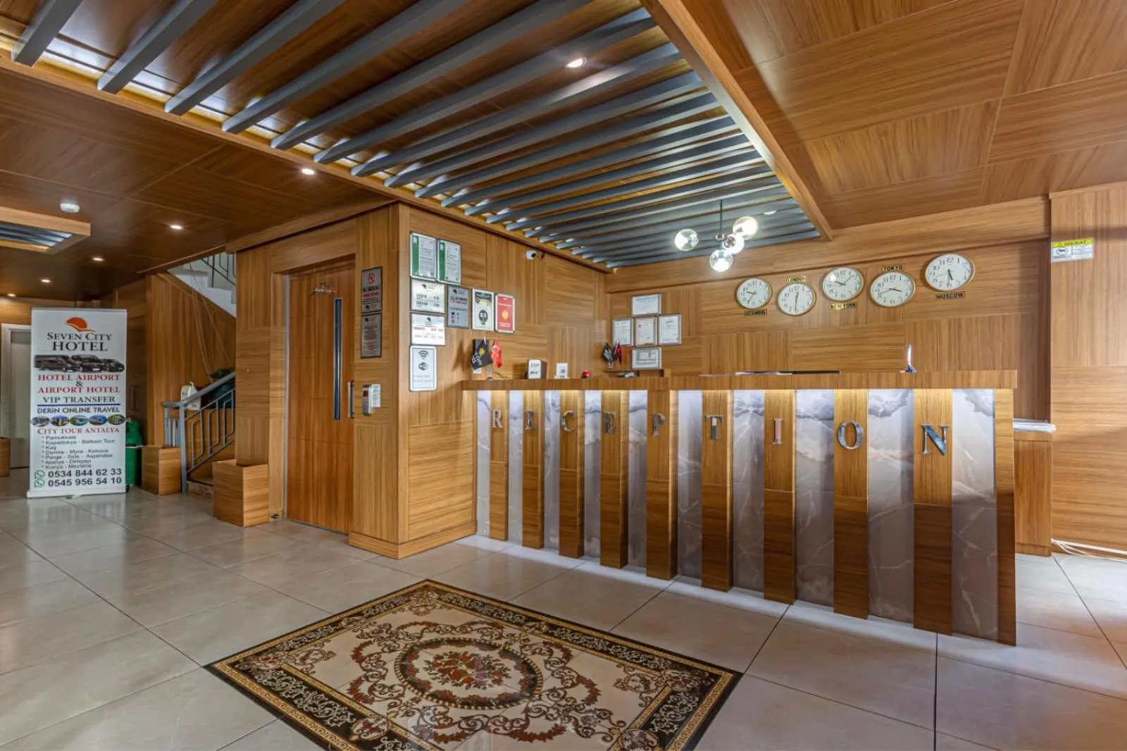 Property building in Seven City Hotel