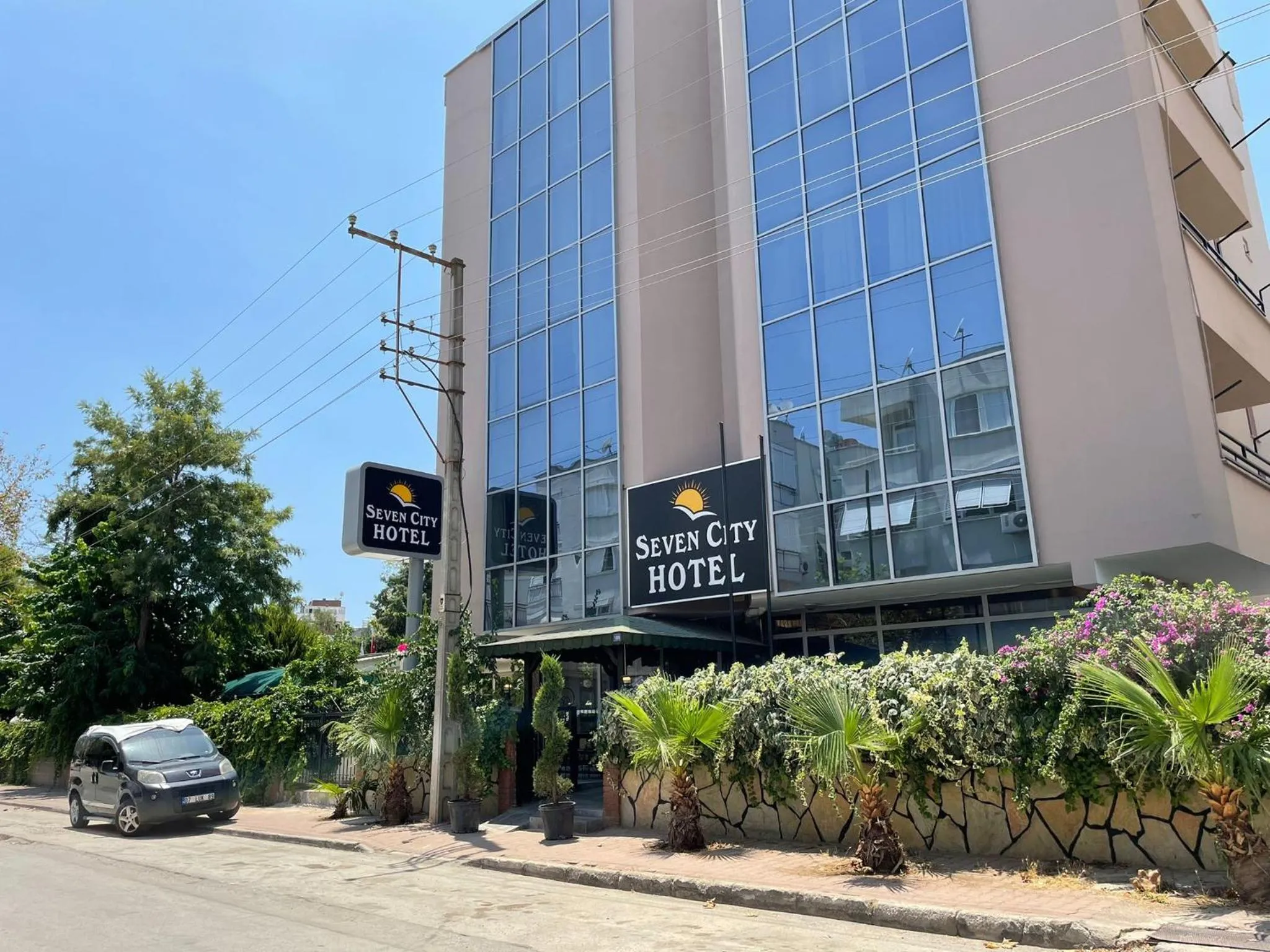 Property building in Seven City Hotel