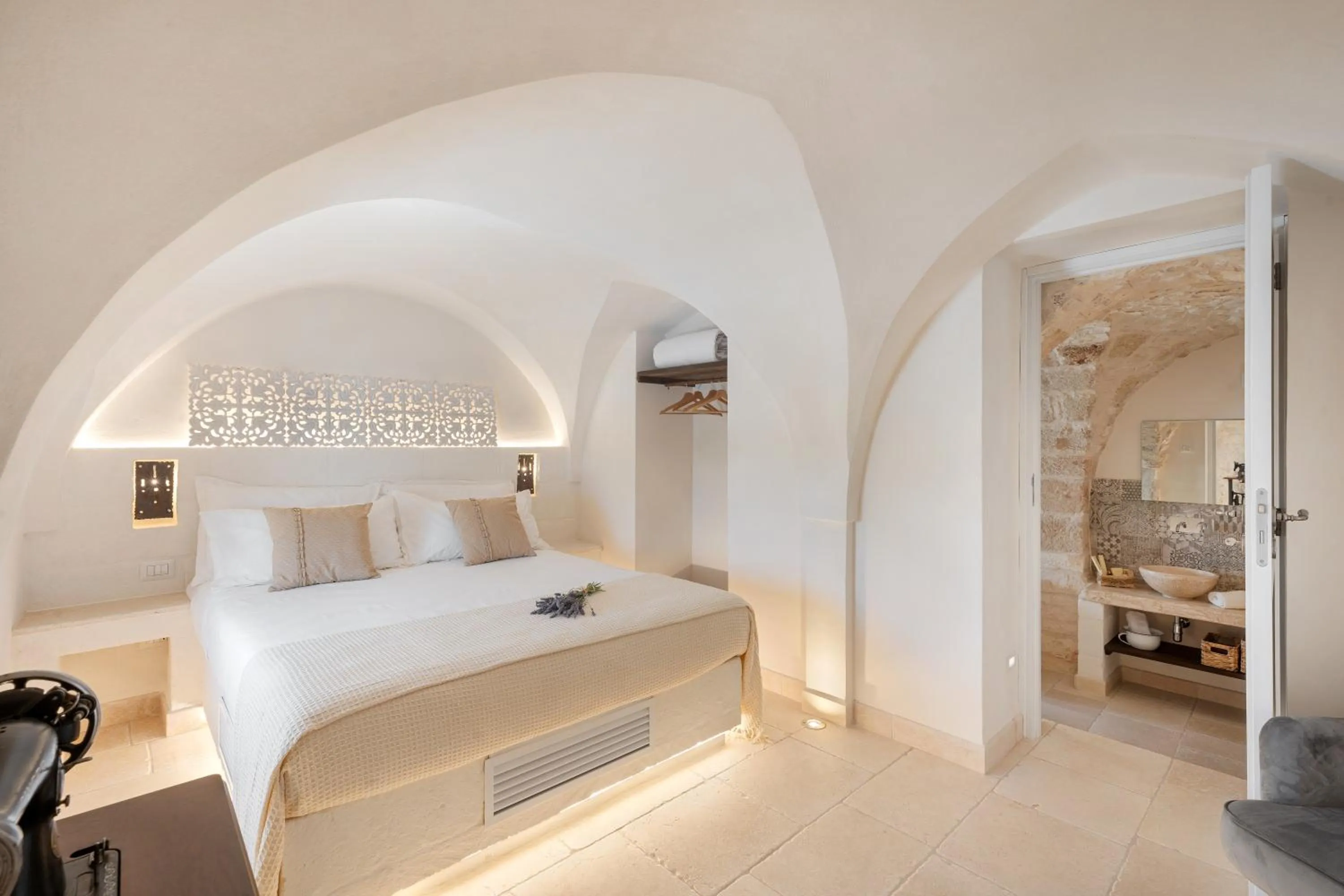 Bed in Masseria Villa Verde