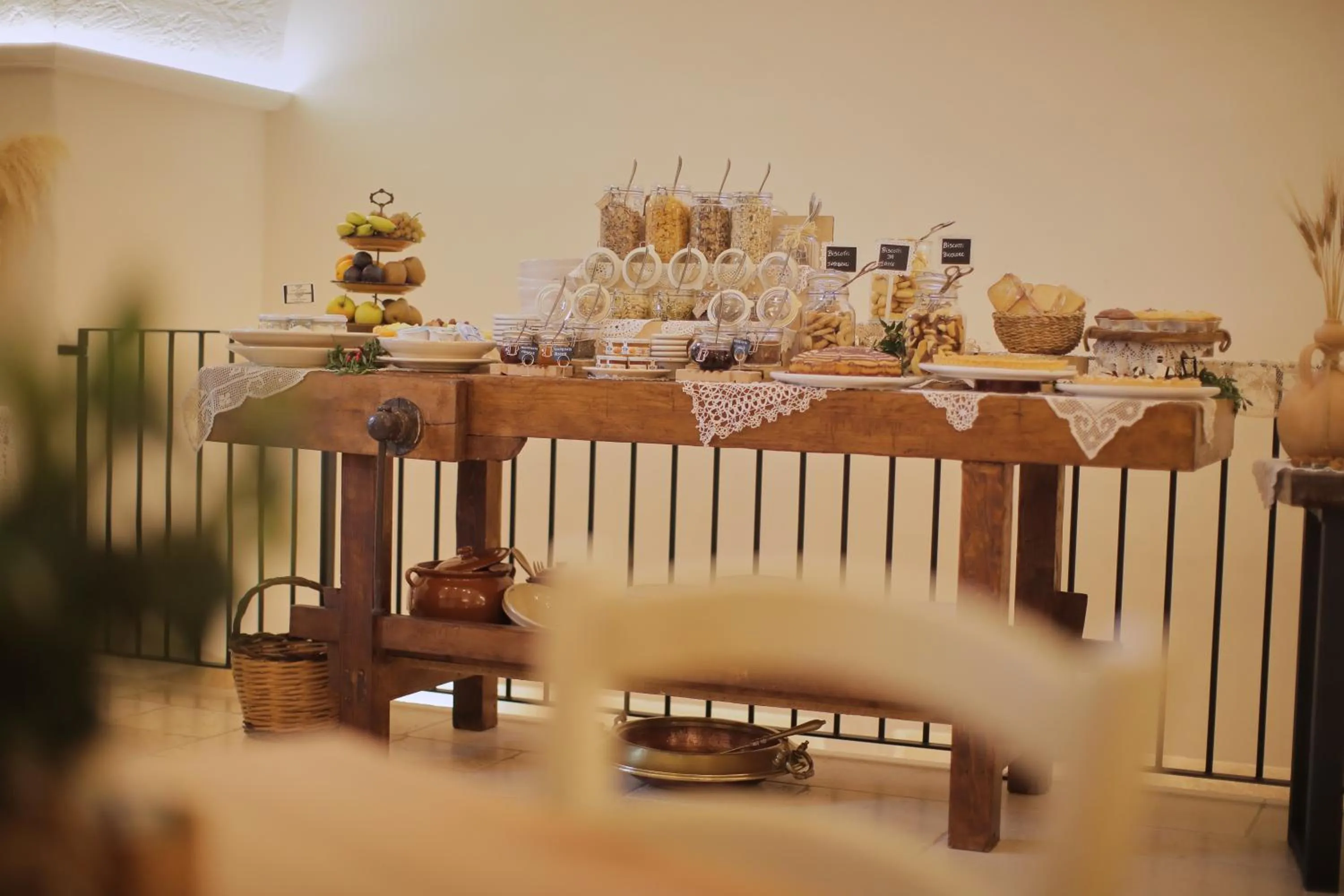 Food in Masseria Villa Verde