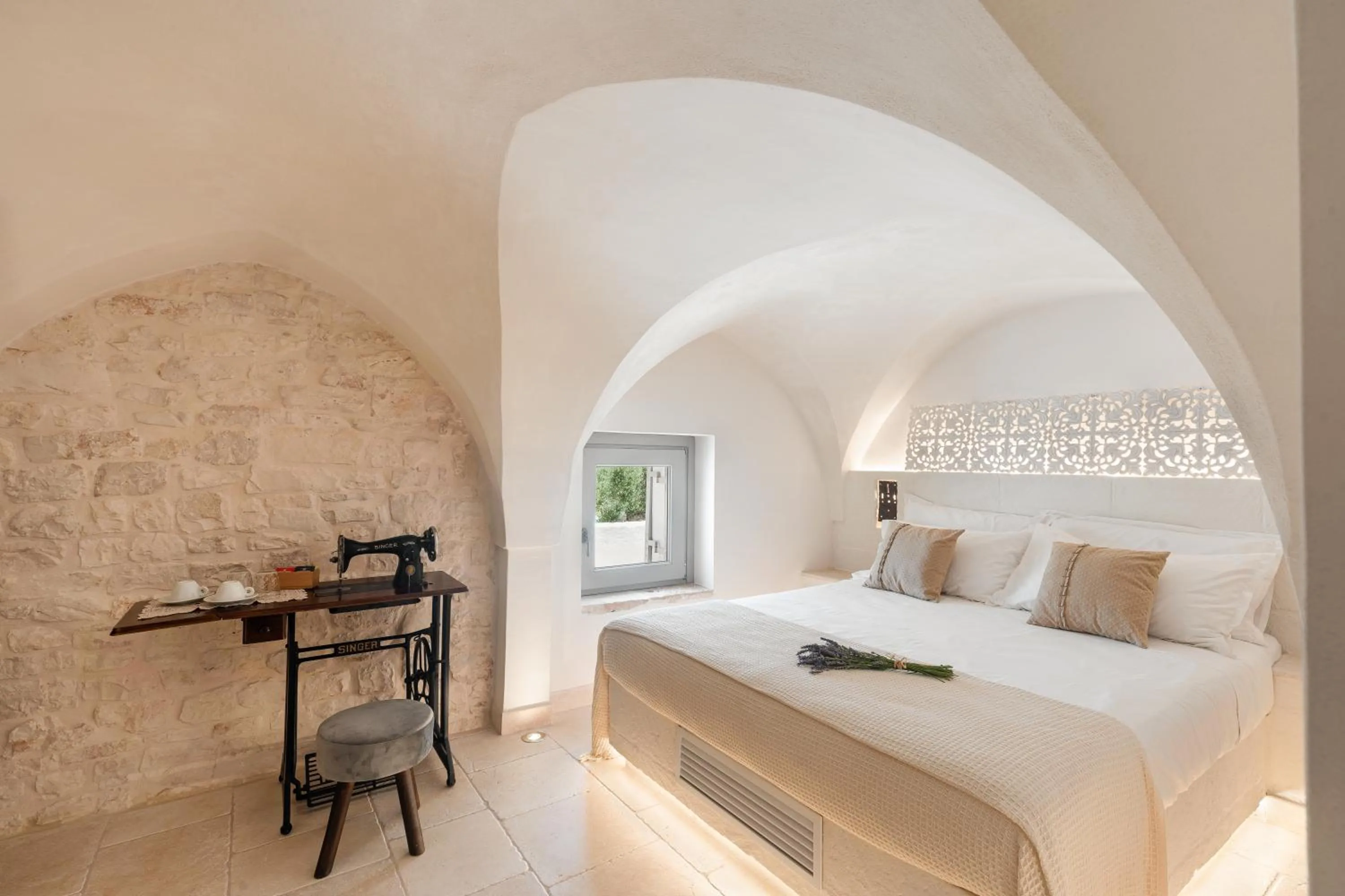 Bed in Masseria Villa Verde
