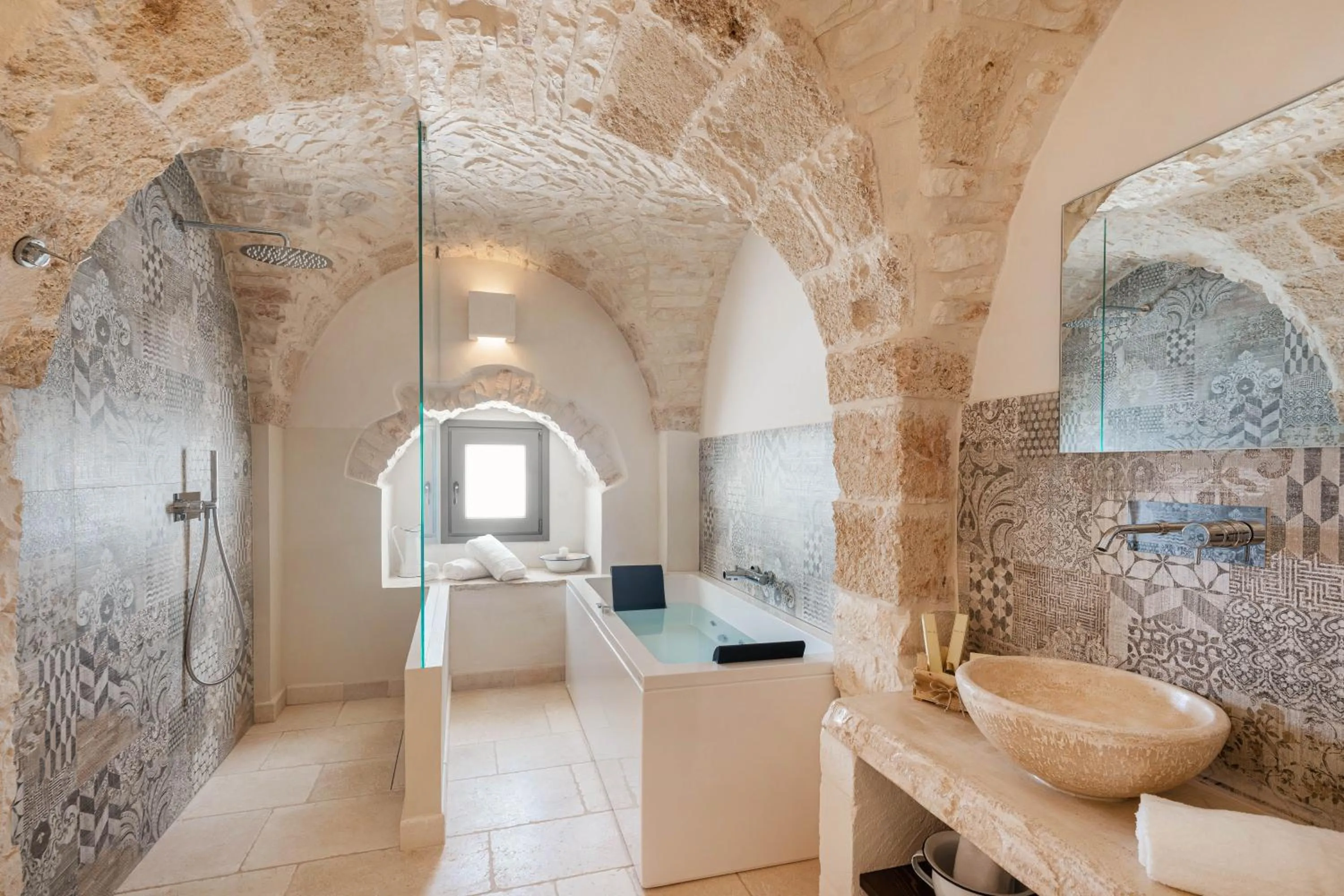 Bathroom in Masseria Villa Verde