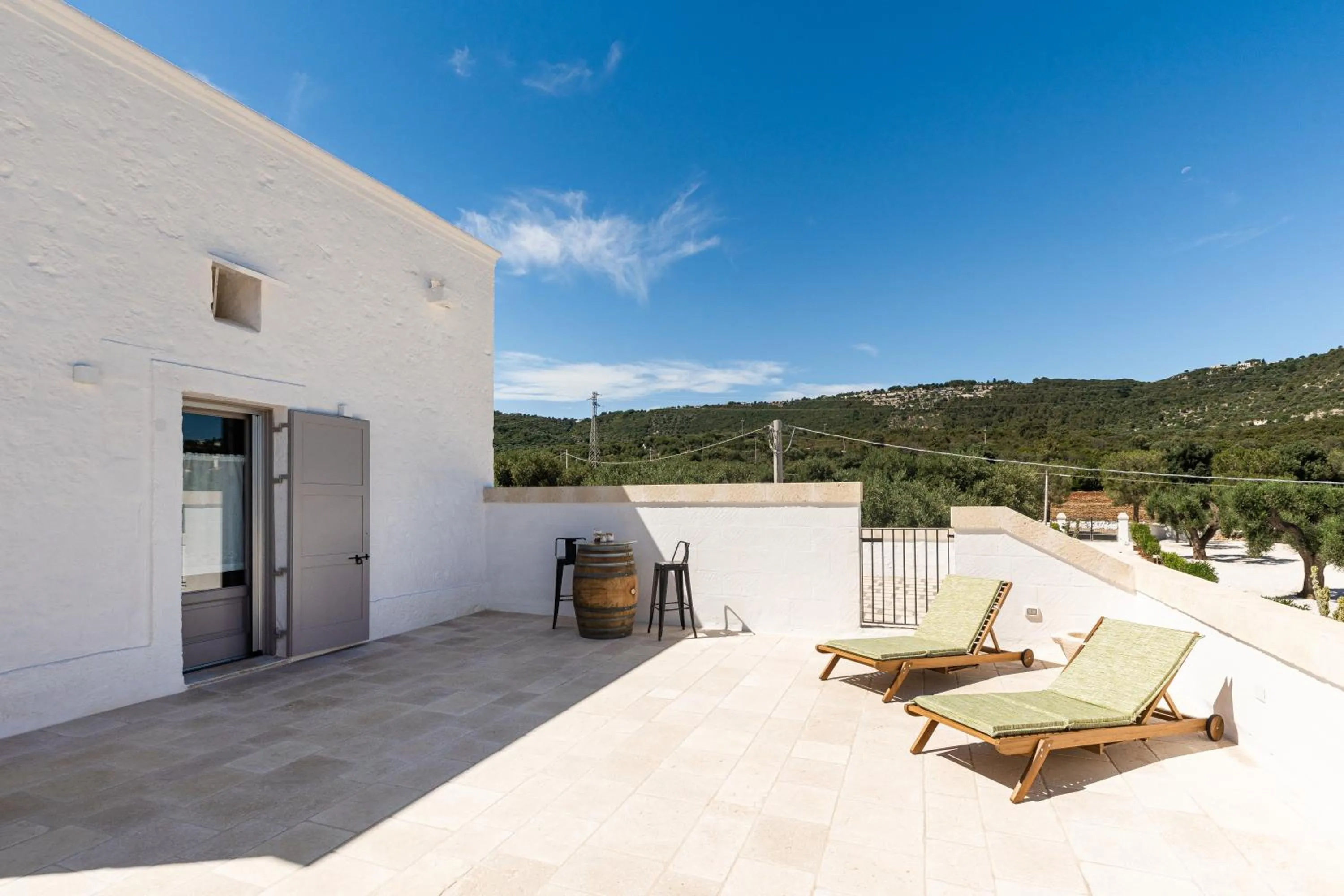 Balcony/Terrace in Masseria Villa Verde