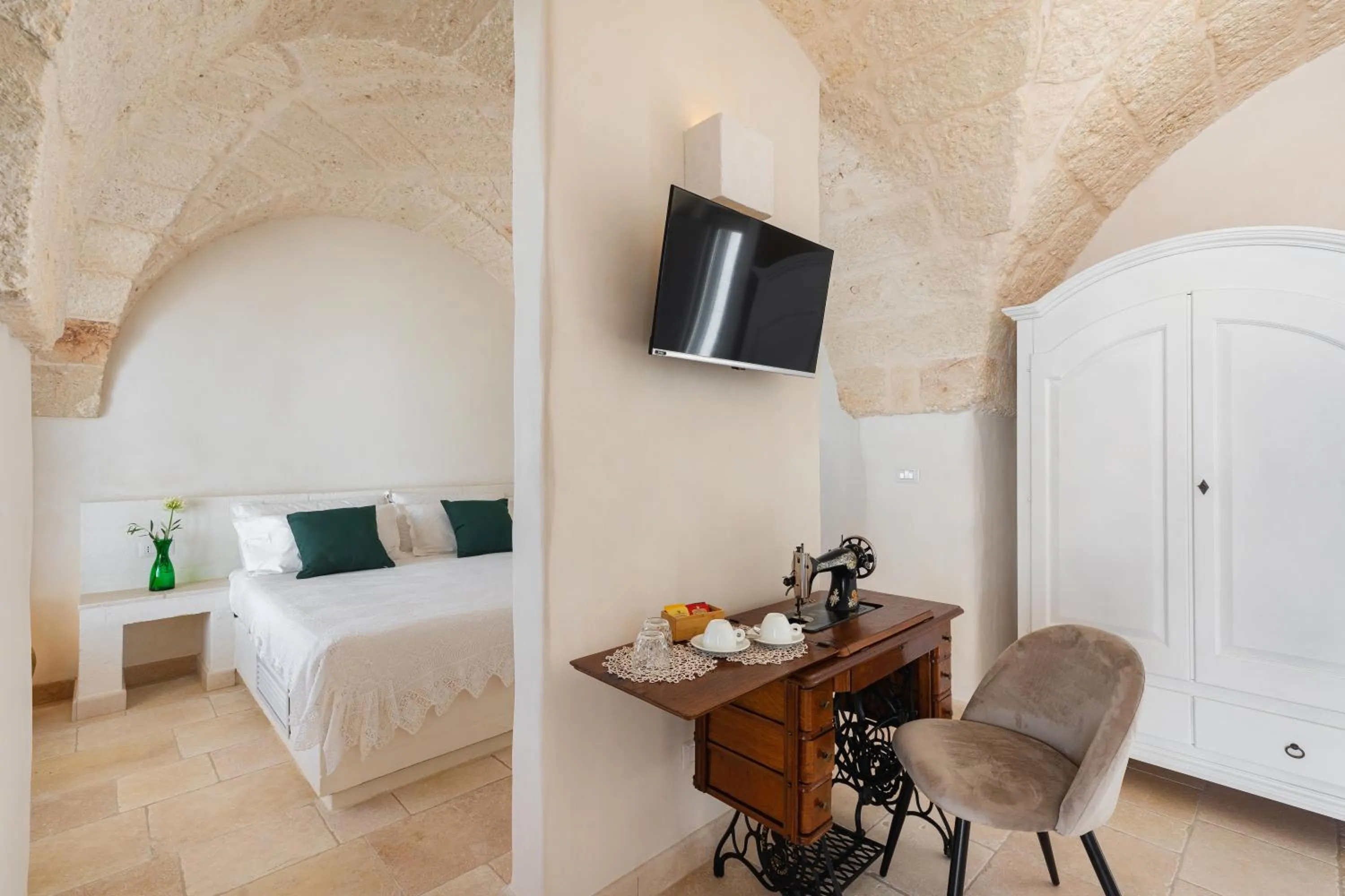 Bed in Masseria Villa Verde