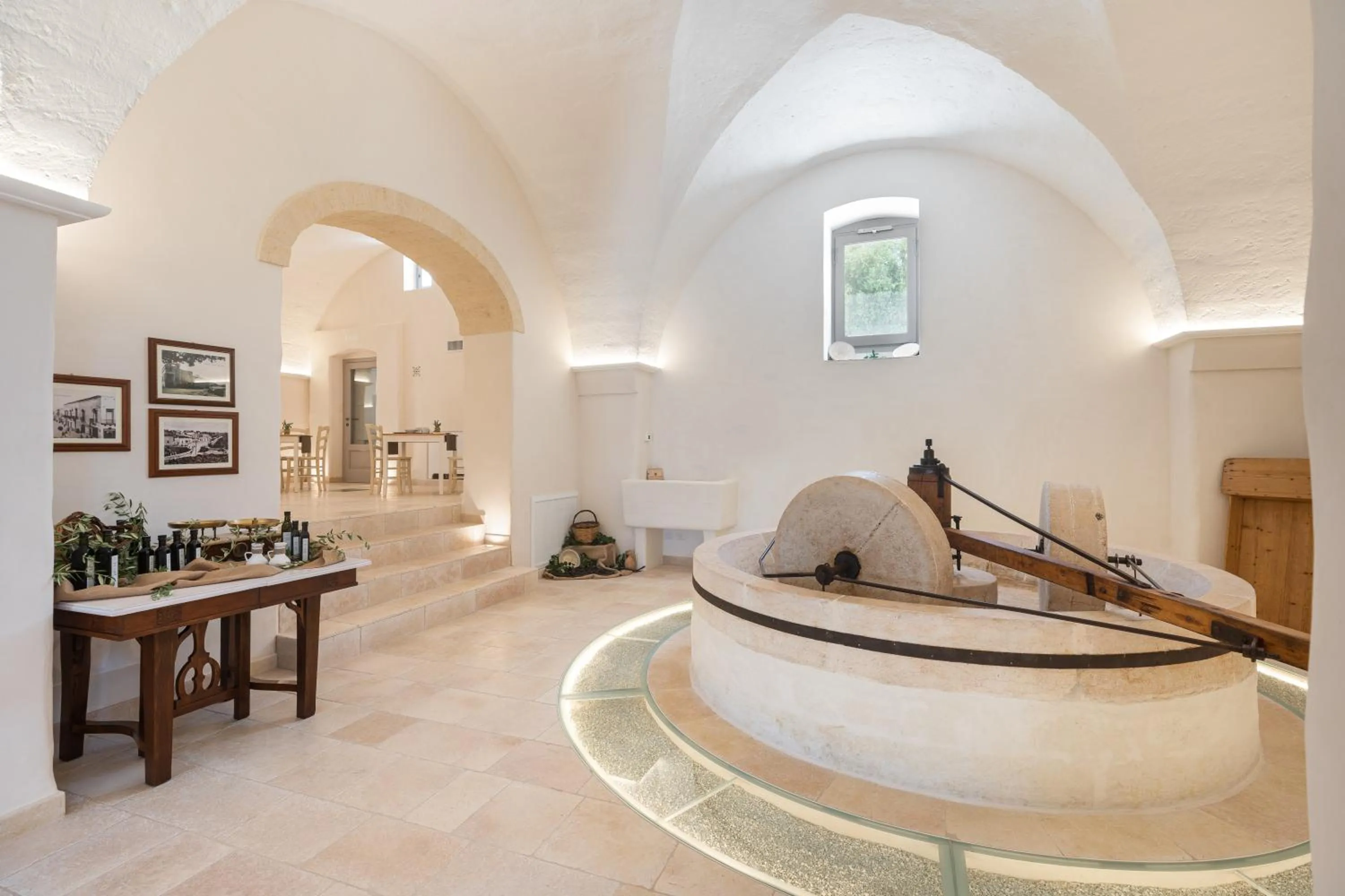 Seating area in Masseria Villa Verde