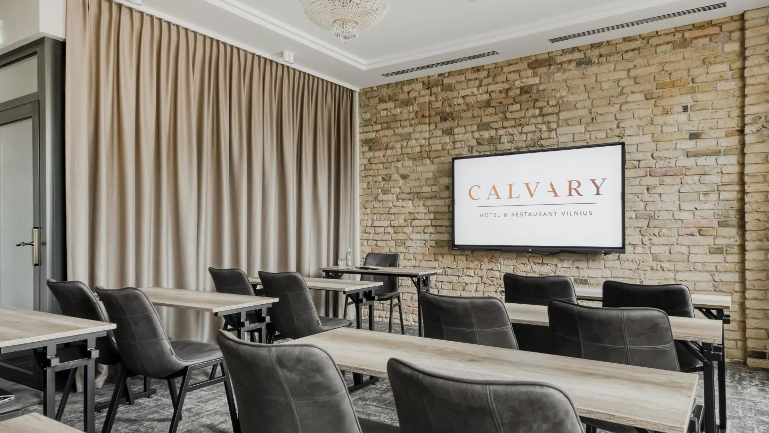Meeting/conference room in CALVARY Hotel & Restaurant Vilnius