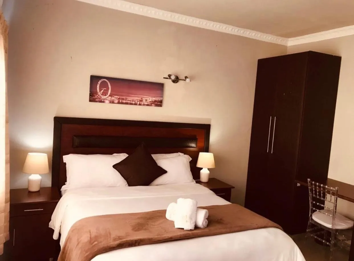 Bed in The Madam Herself B&B