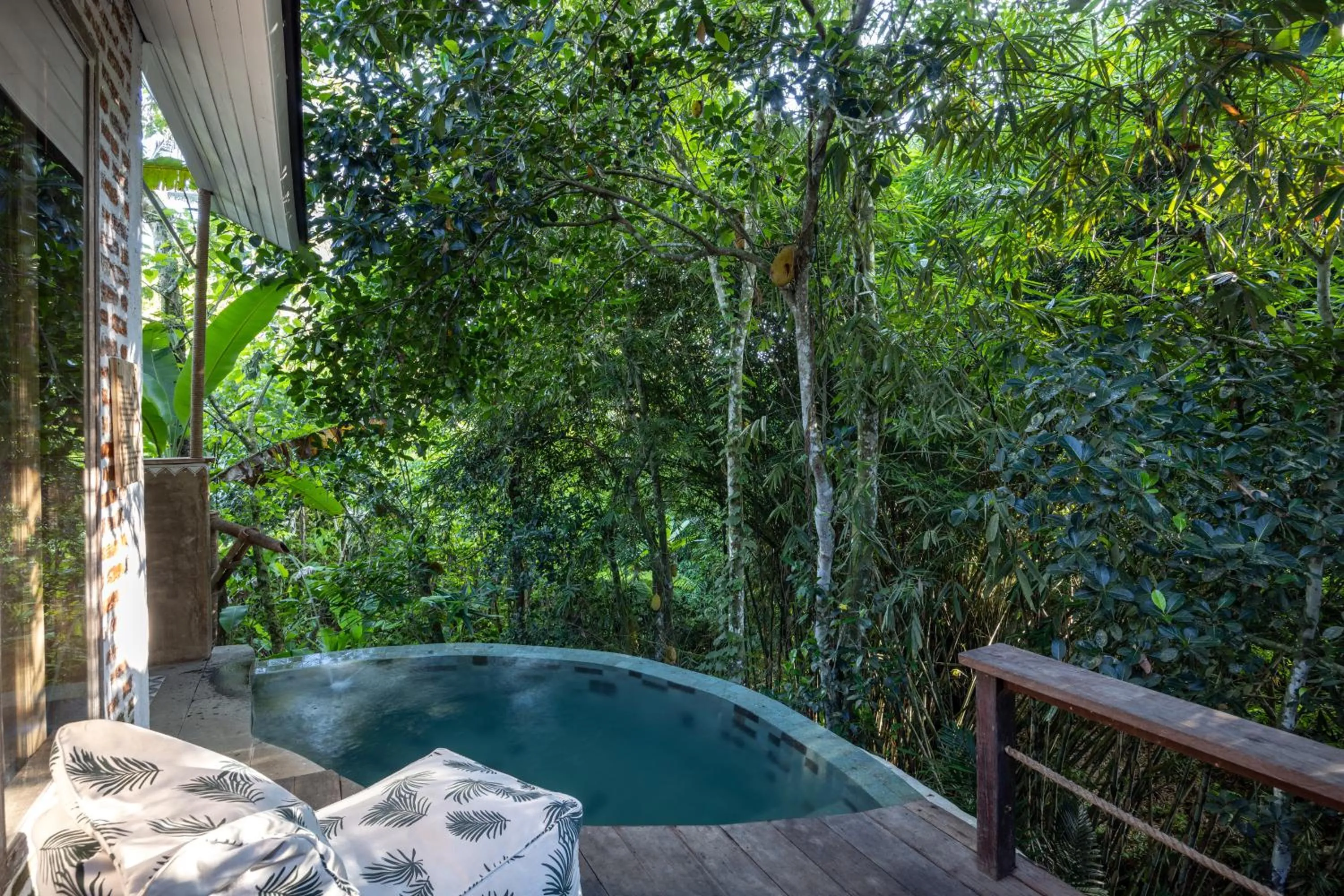 Pool view in Pramana Giri Kusuma