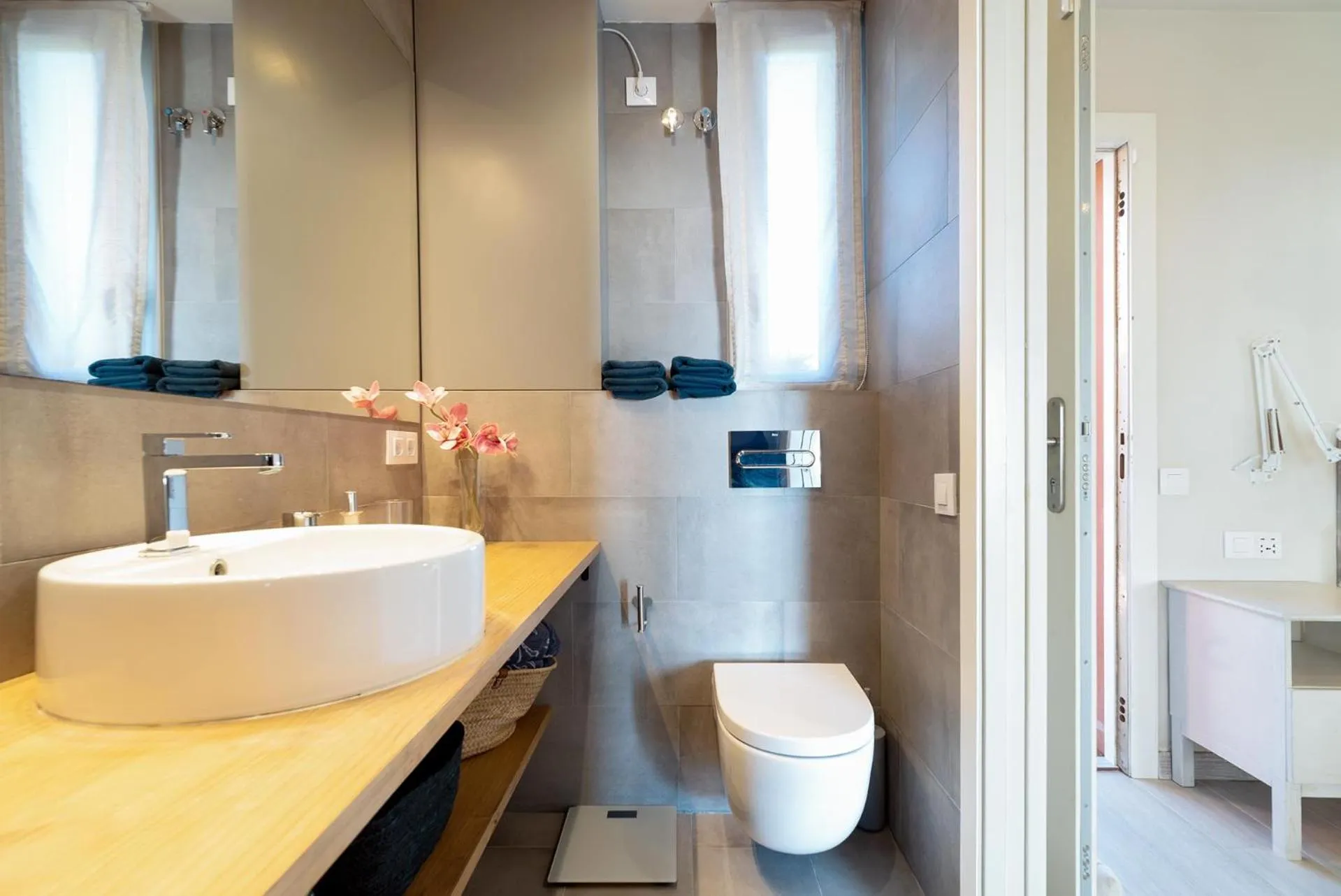 Bathroom in Ocean view apartment renovated