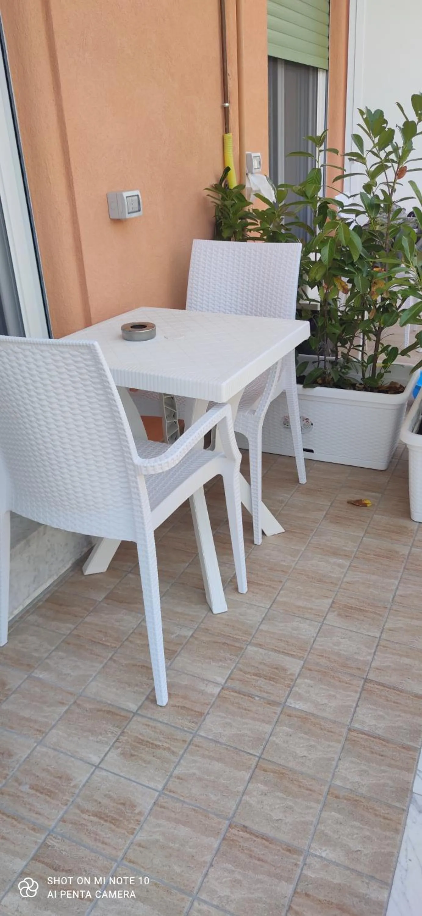 Balcony/Terrace in B & B LE GEMELLINE