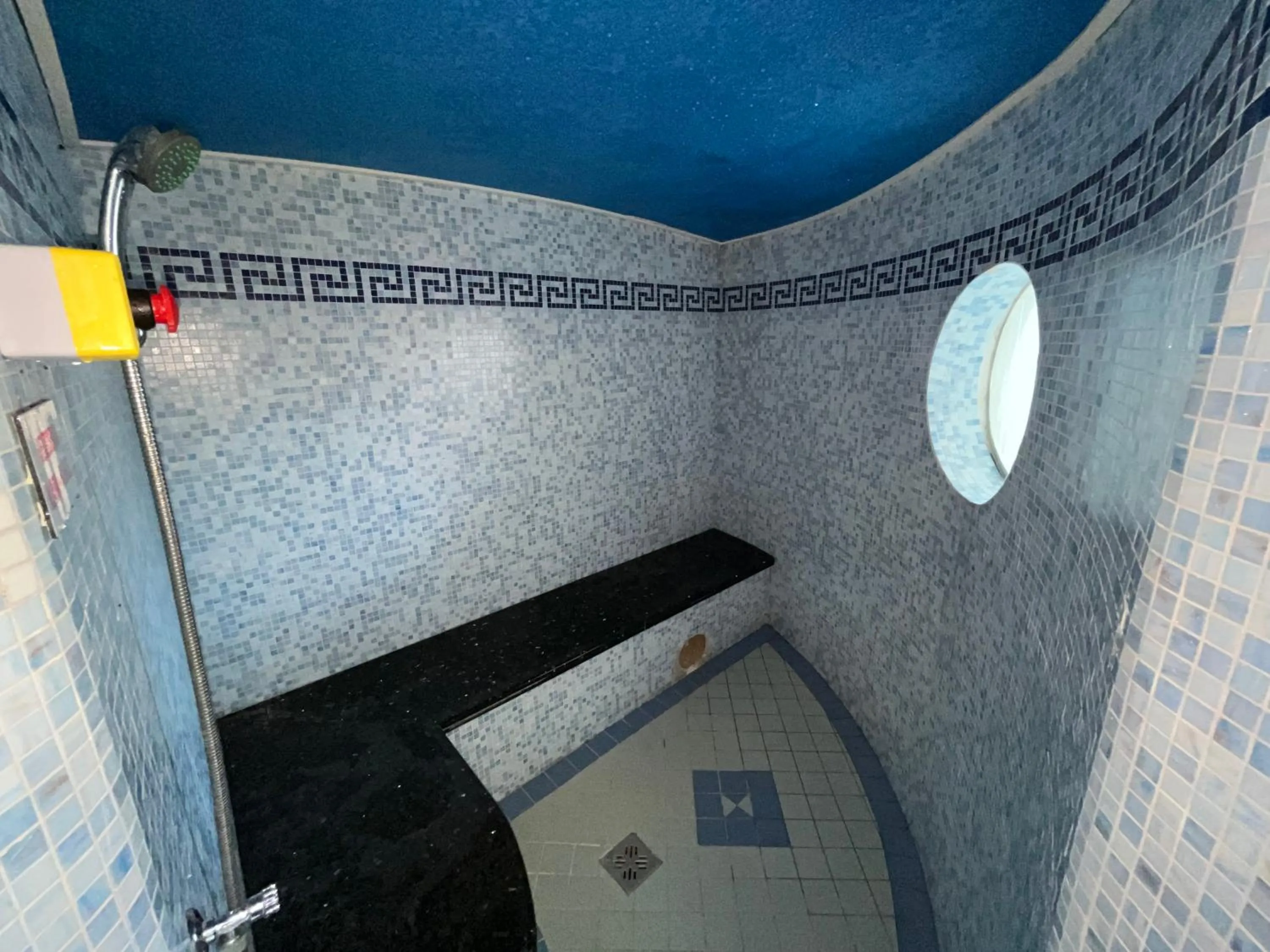 Steam room in Hotel Rudolf