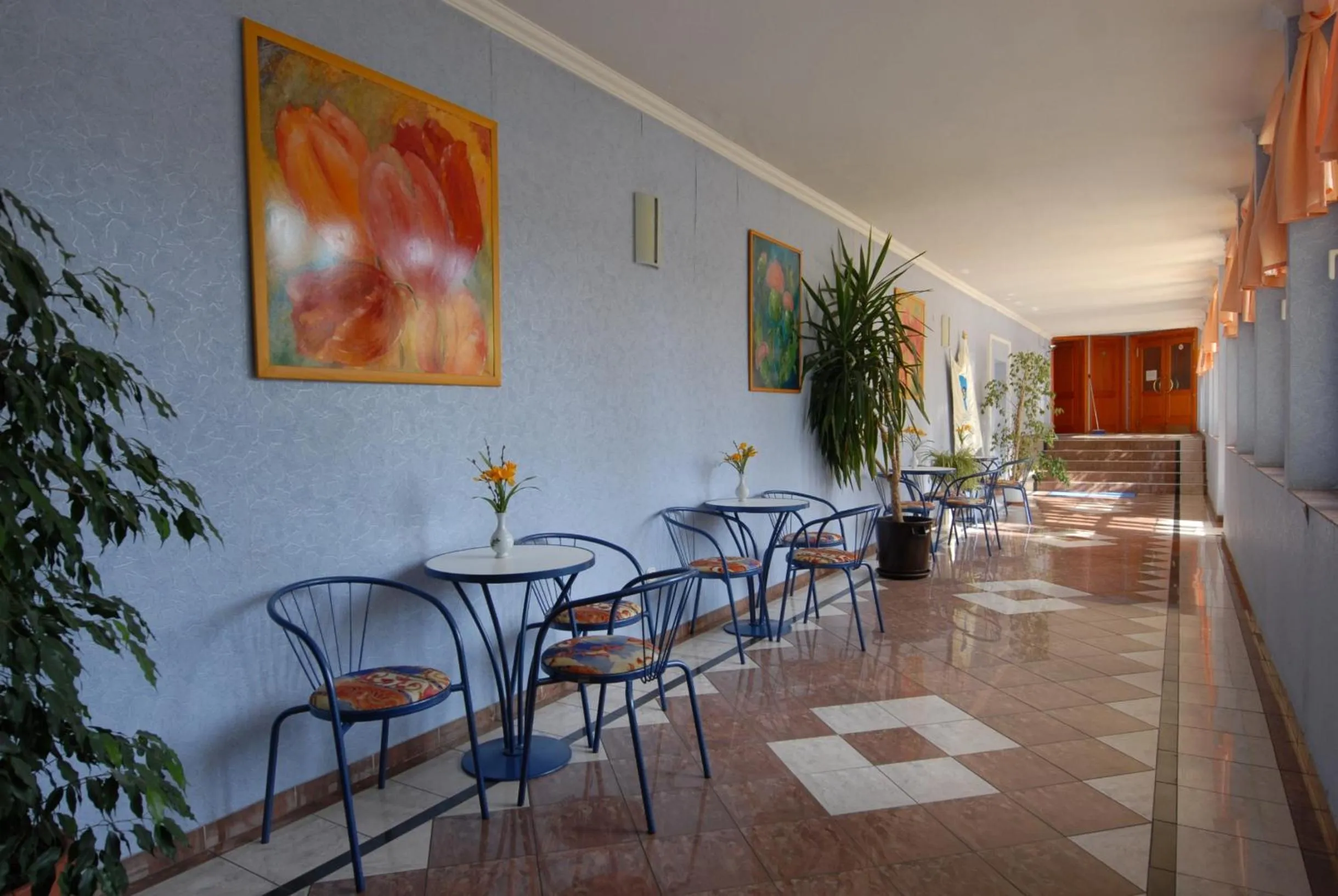 Seating area in Hotel Rudolf