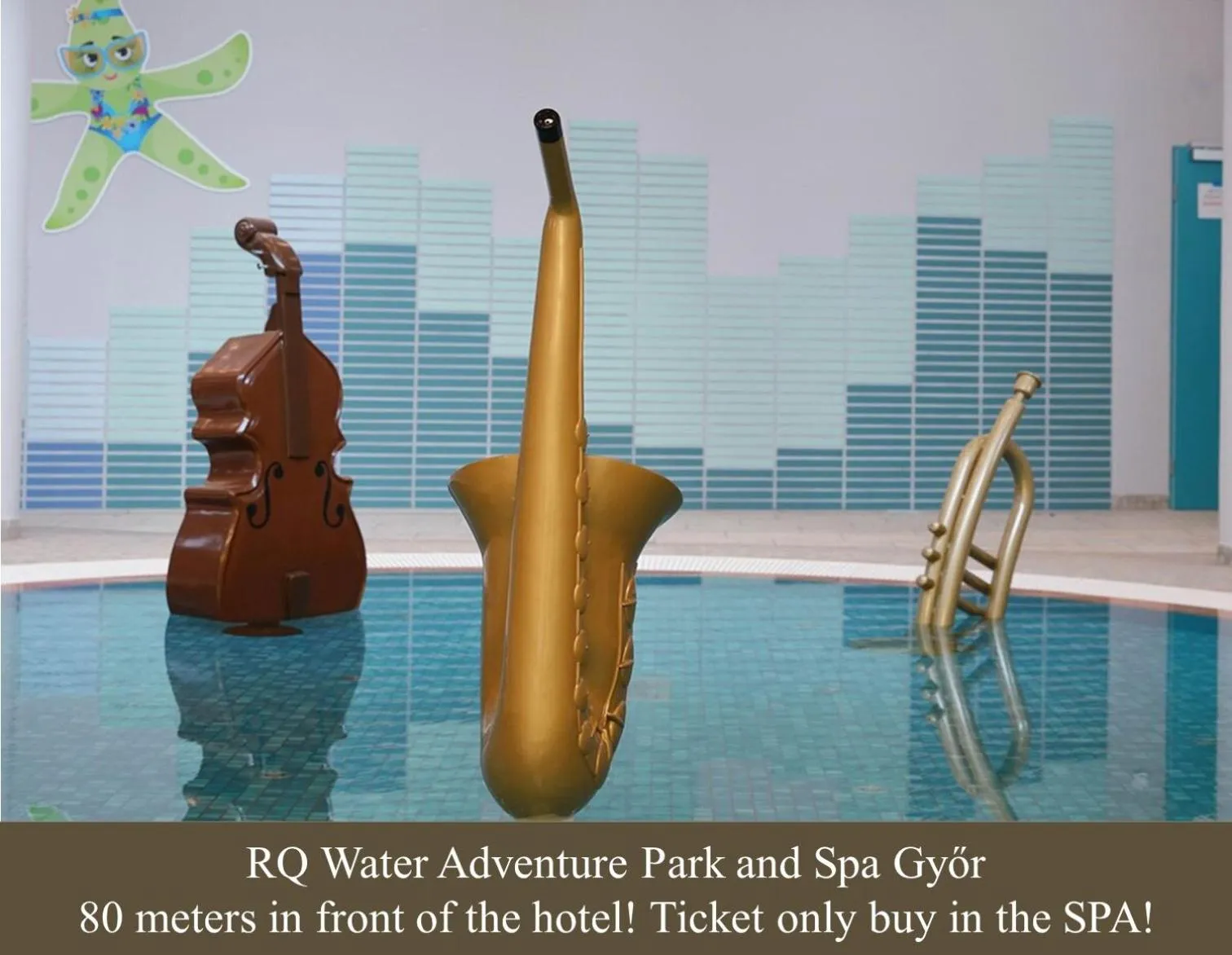 Swimming pool in RQ Boutique & Unique Hotel