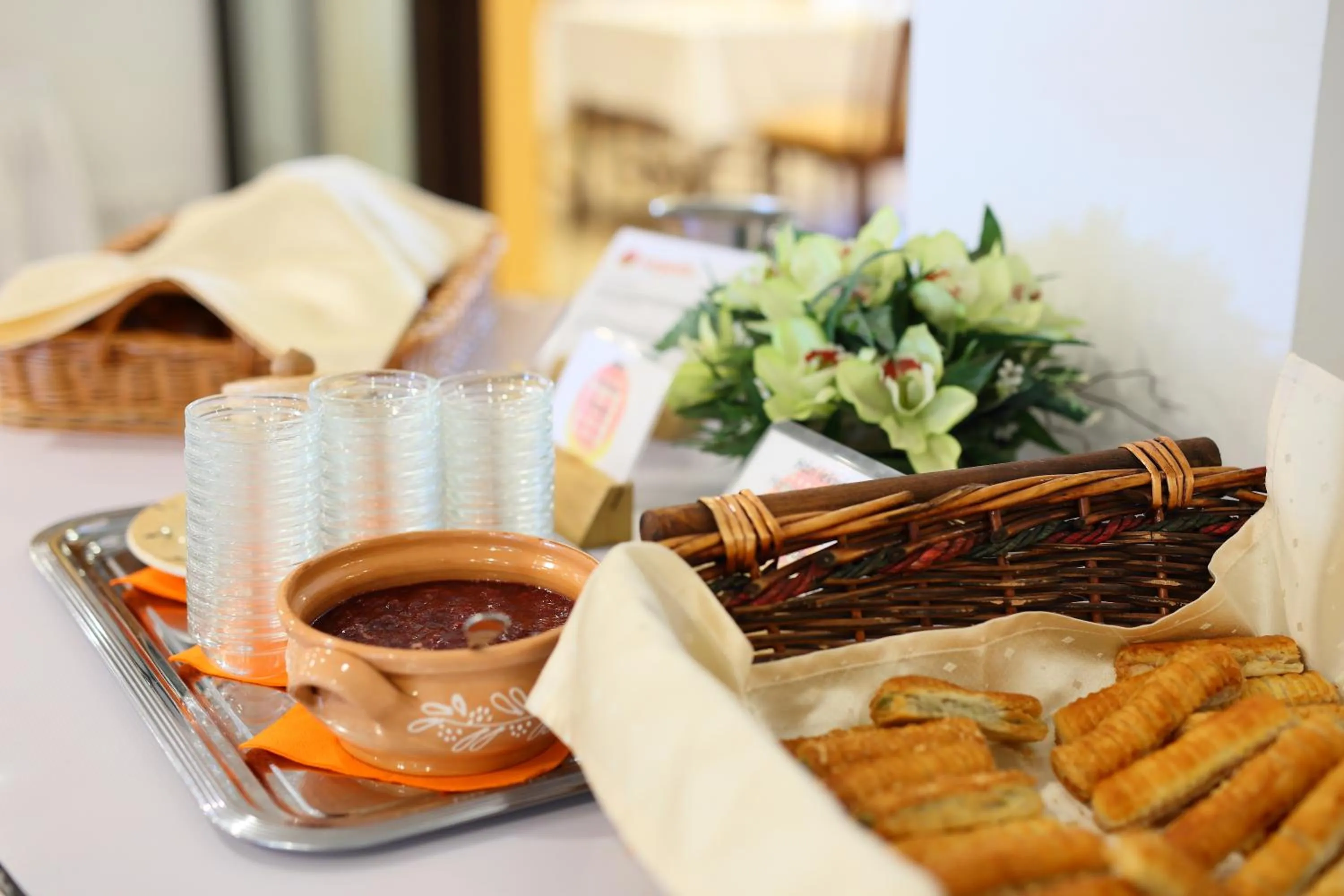 Food and drinks in Hotel Margareta