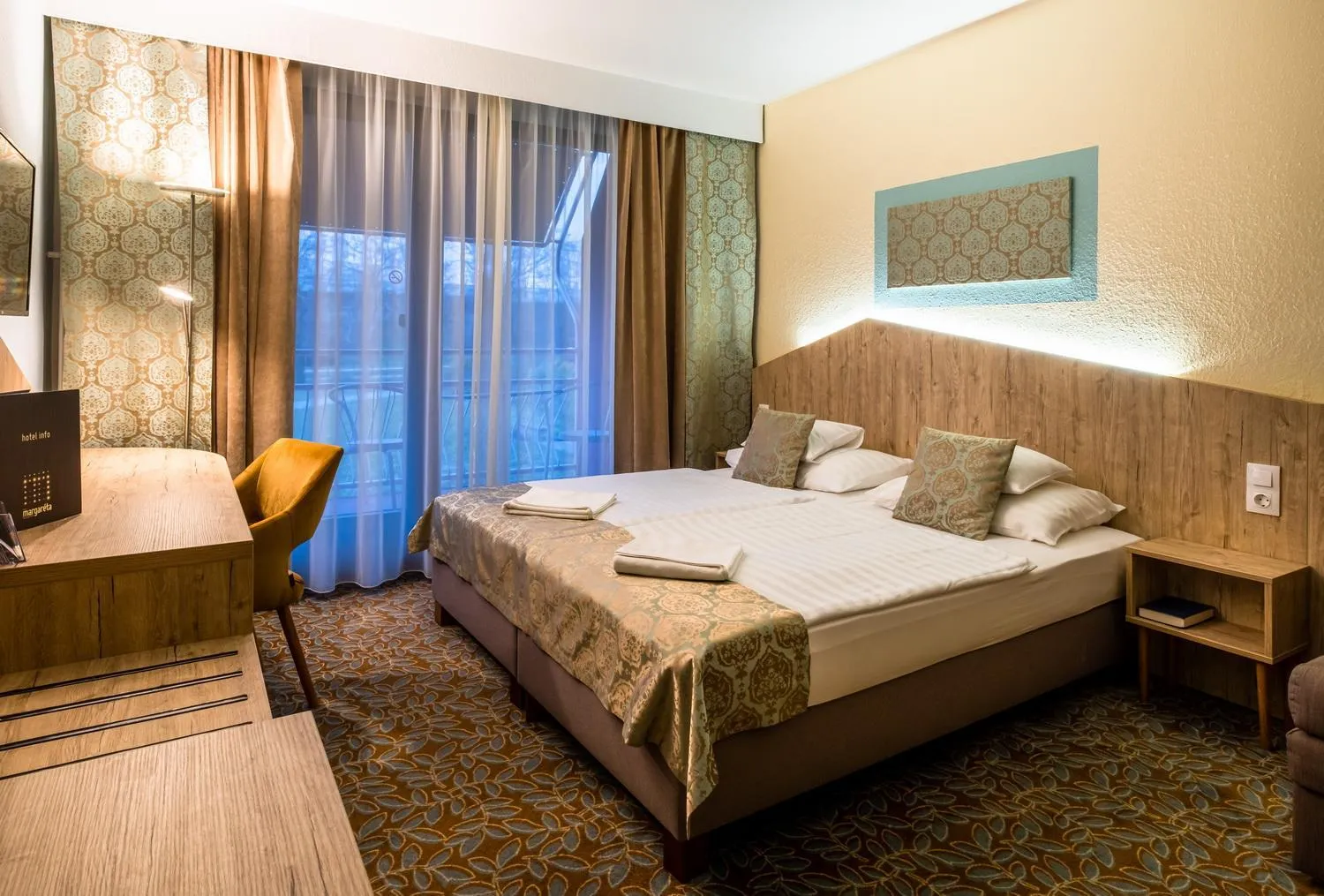 Photo of the whole room, Bed in Hotel Margareta