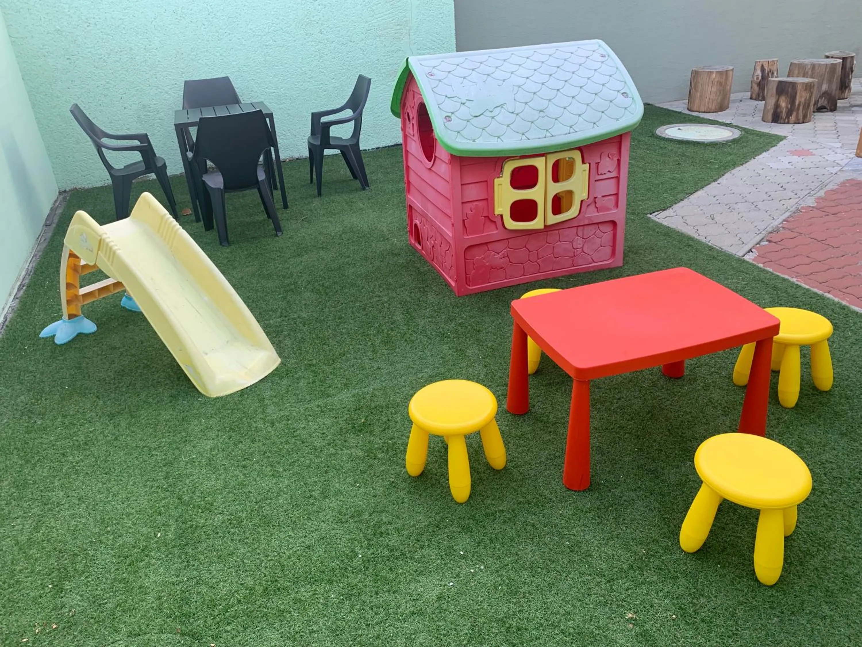 Children play ground in APARTMENTS TRENČÍN -Free Parking-