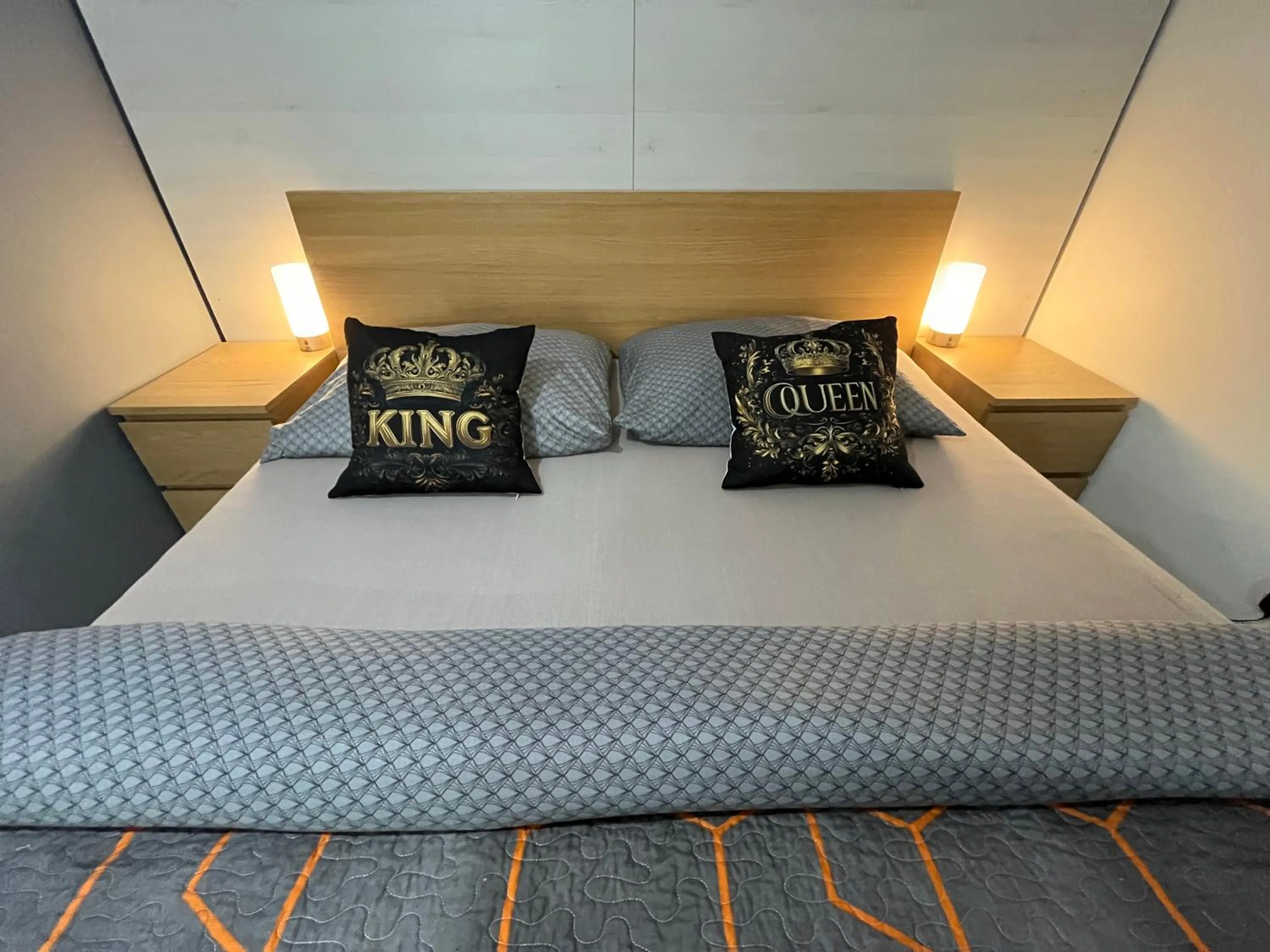 Bedroom, Bed in APARTMENTS TRENČÍN -Free Parking-