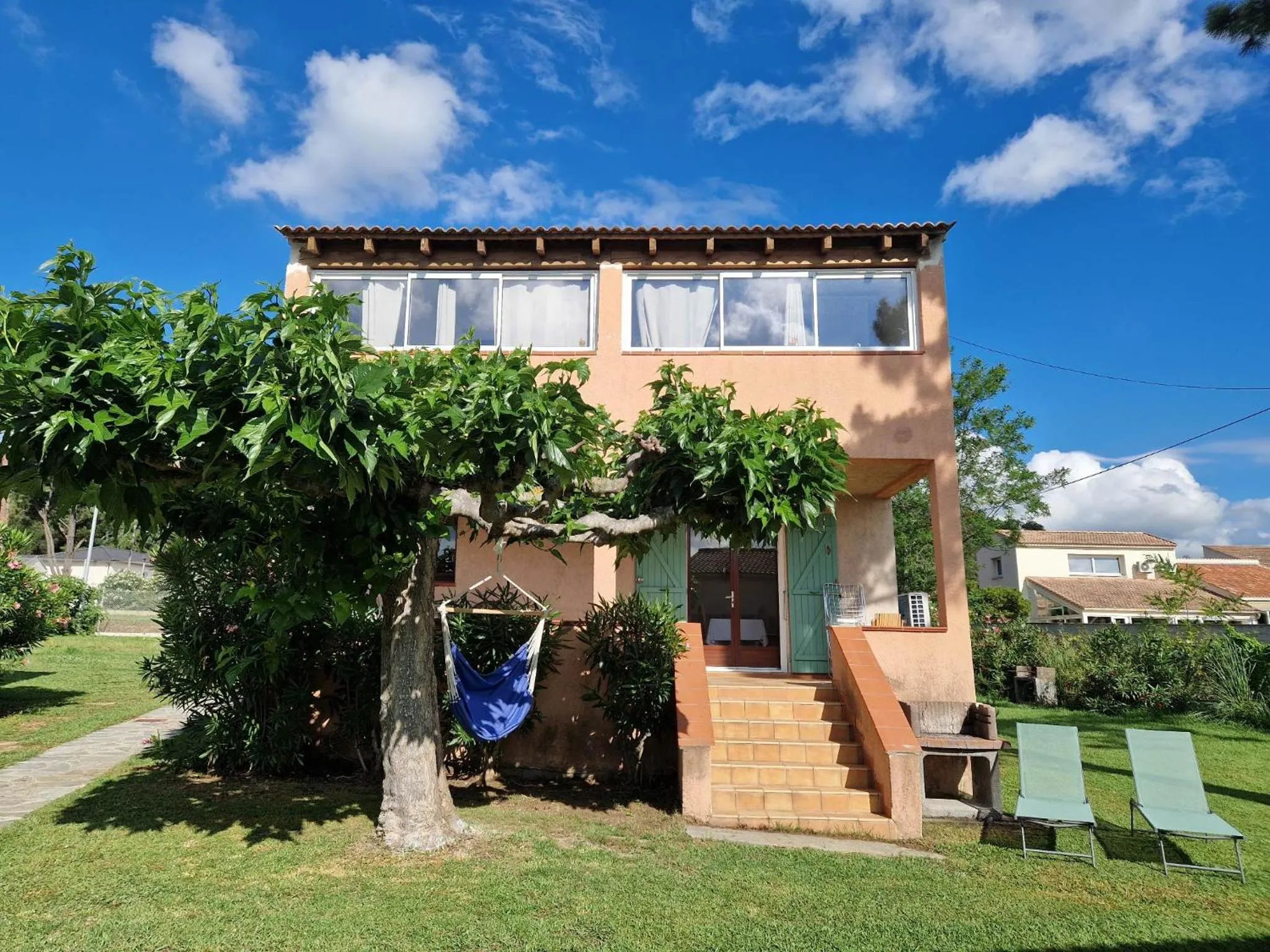 Garden view in Pinea Mare