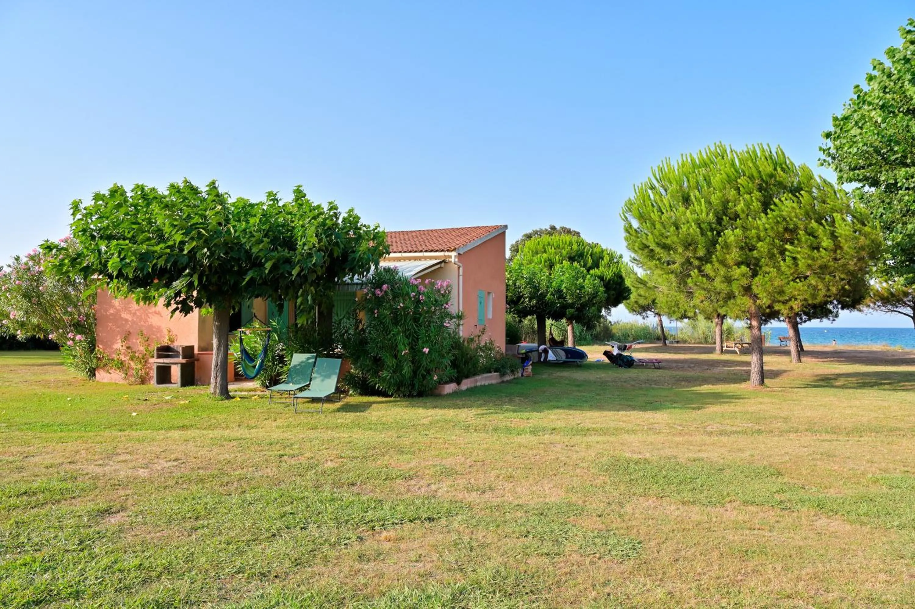 BBQ facilities in Pinea Mare