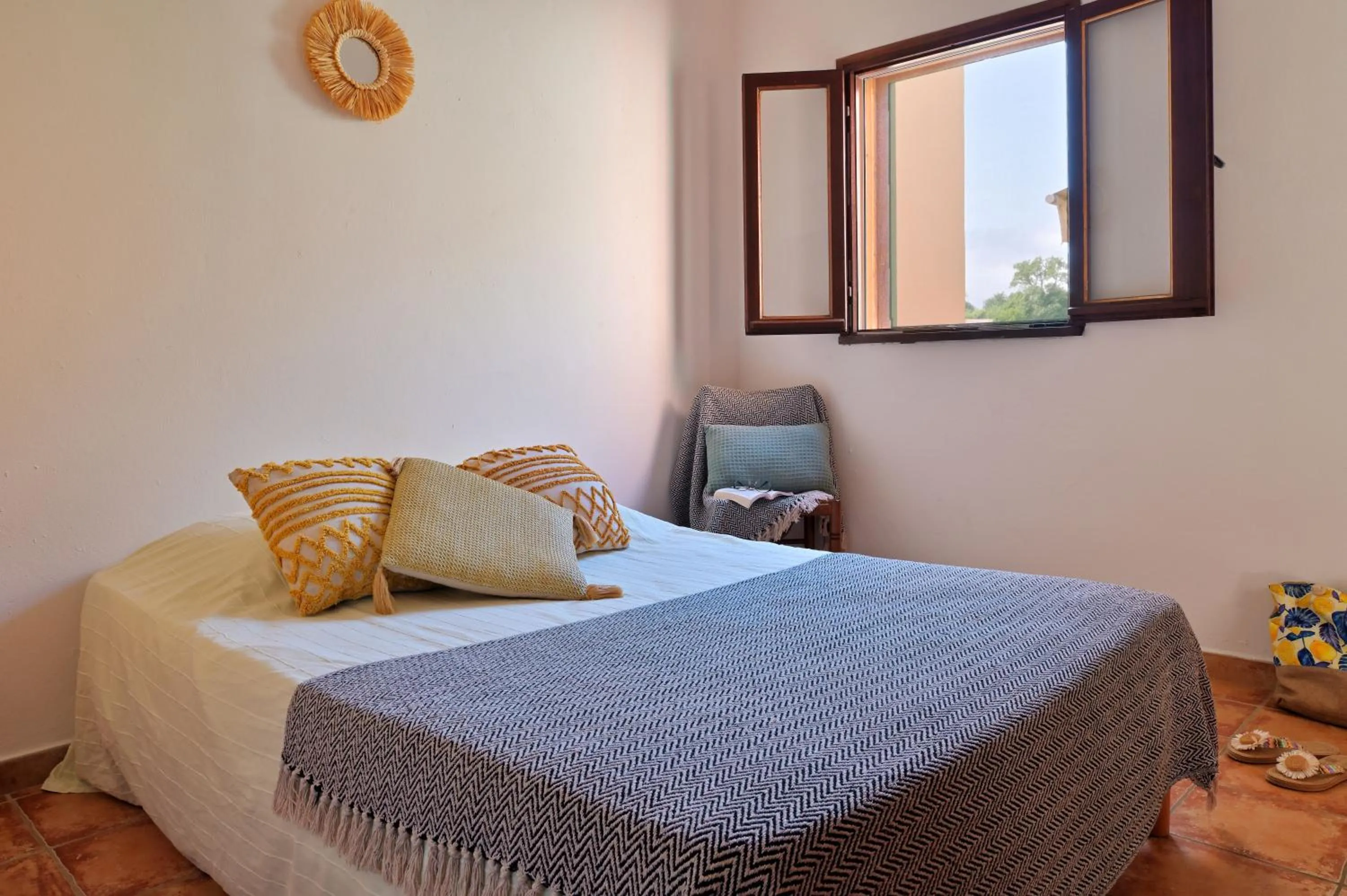 Bedroom, Bed in Pinea Mare