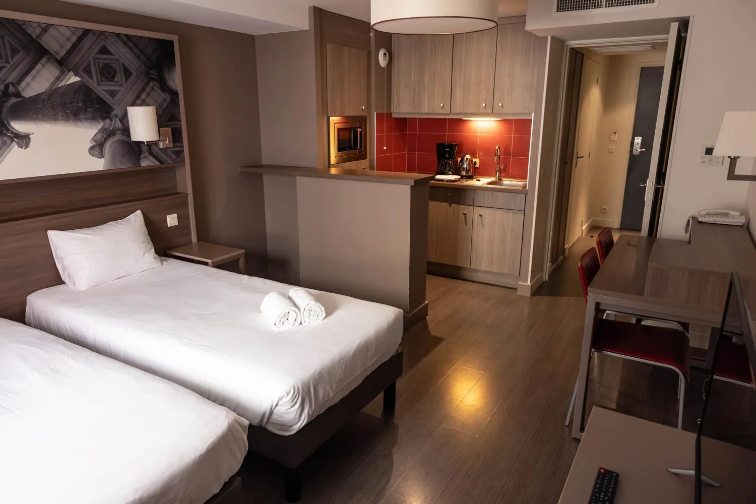 Bed in City'O apparthotel