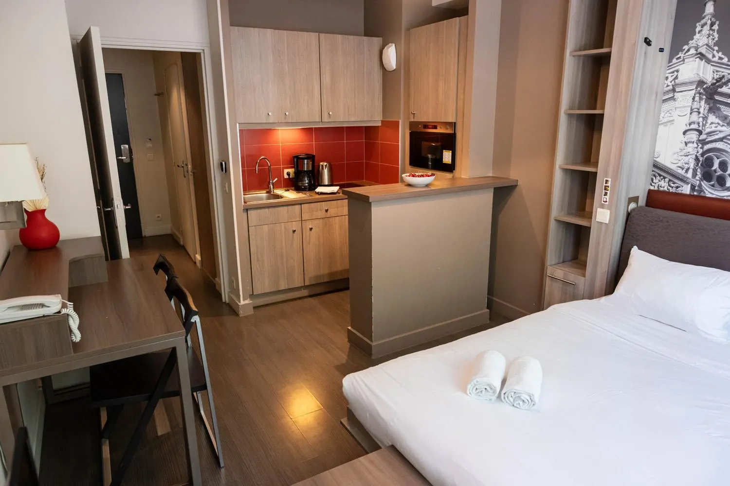 Bed in City'O apparthotel