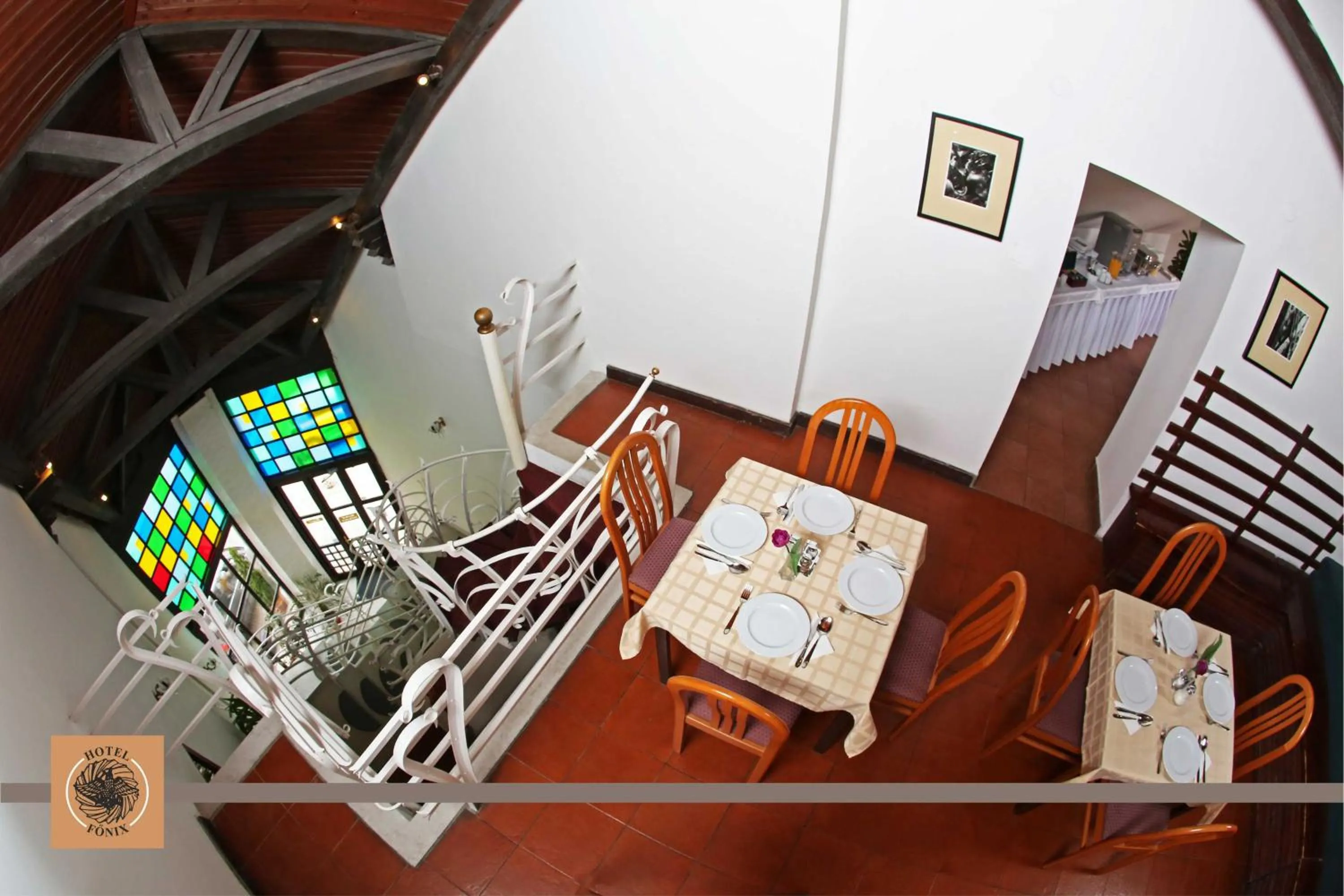 Dining area in Hotel Főnix