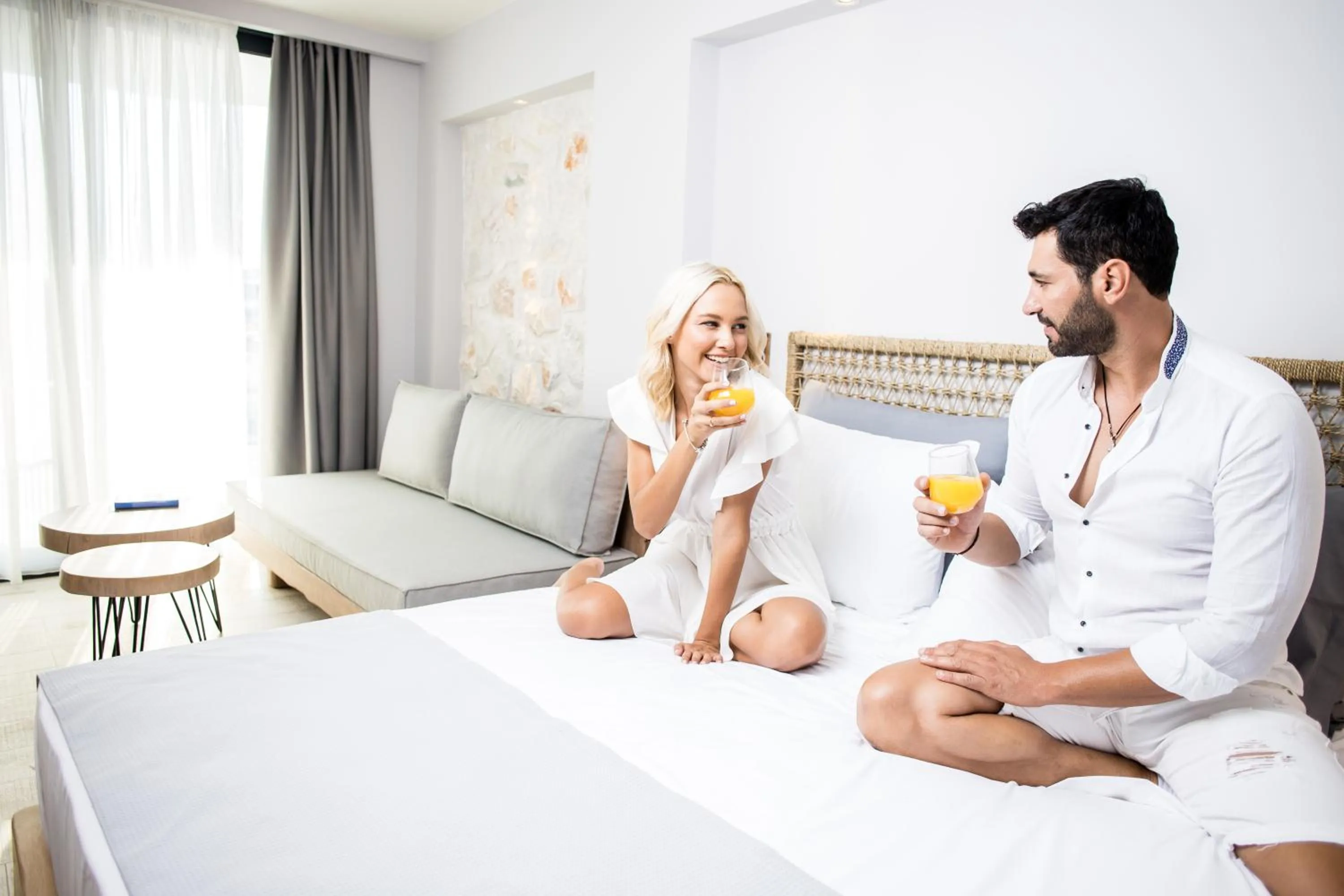 Bed in Kali Thea Suites