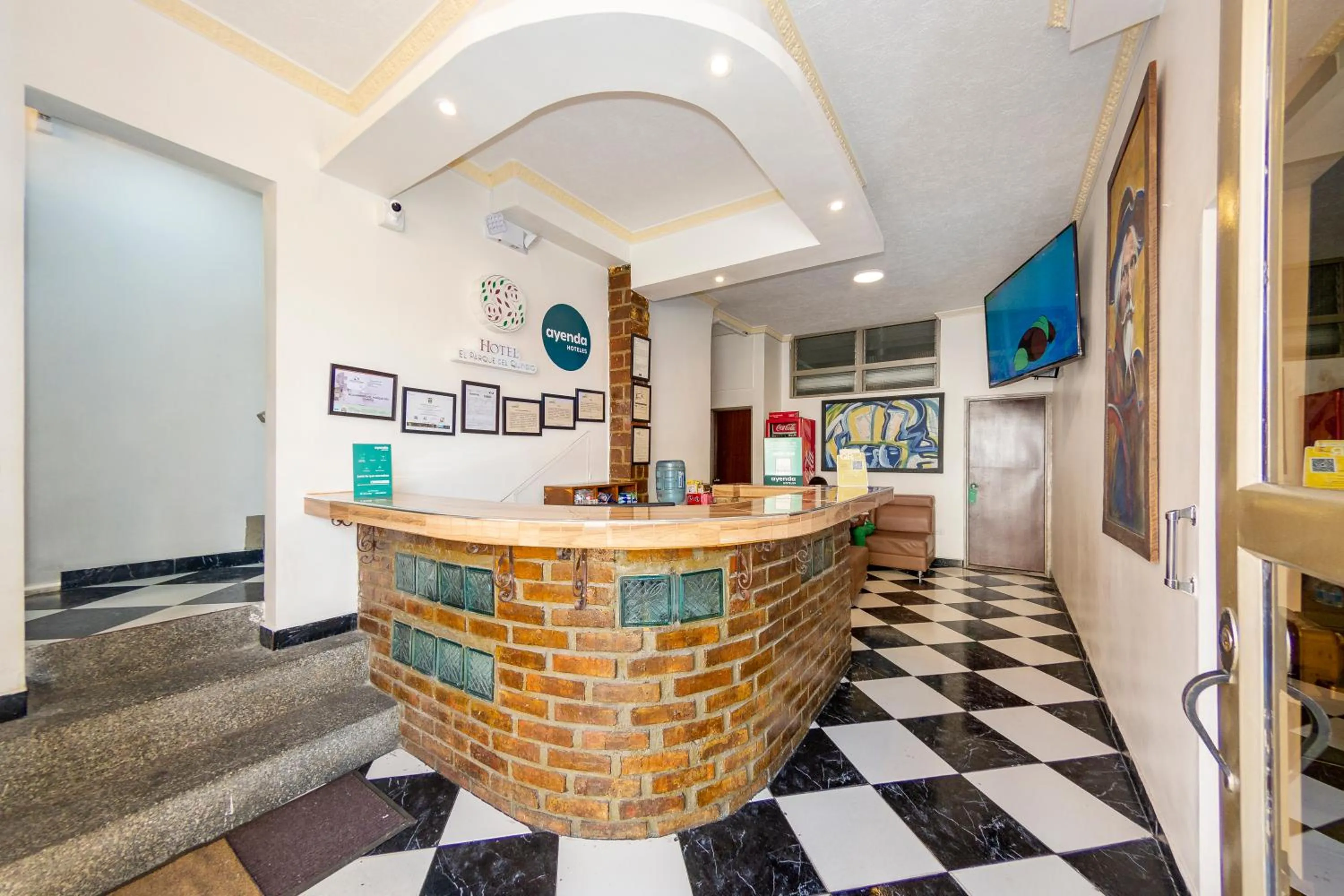 Lobby or reception in Ayenda Parque del Quindio