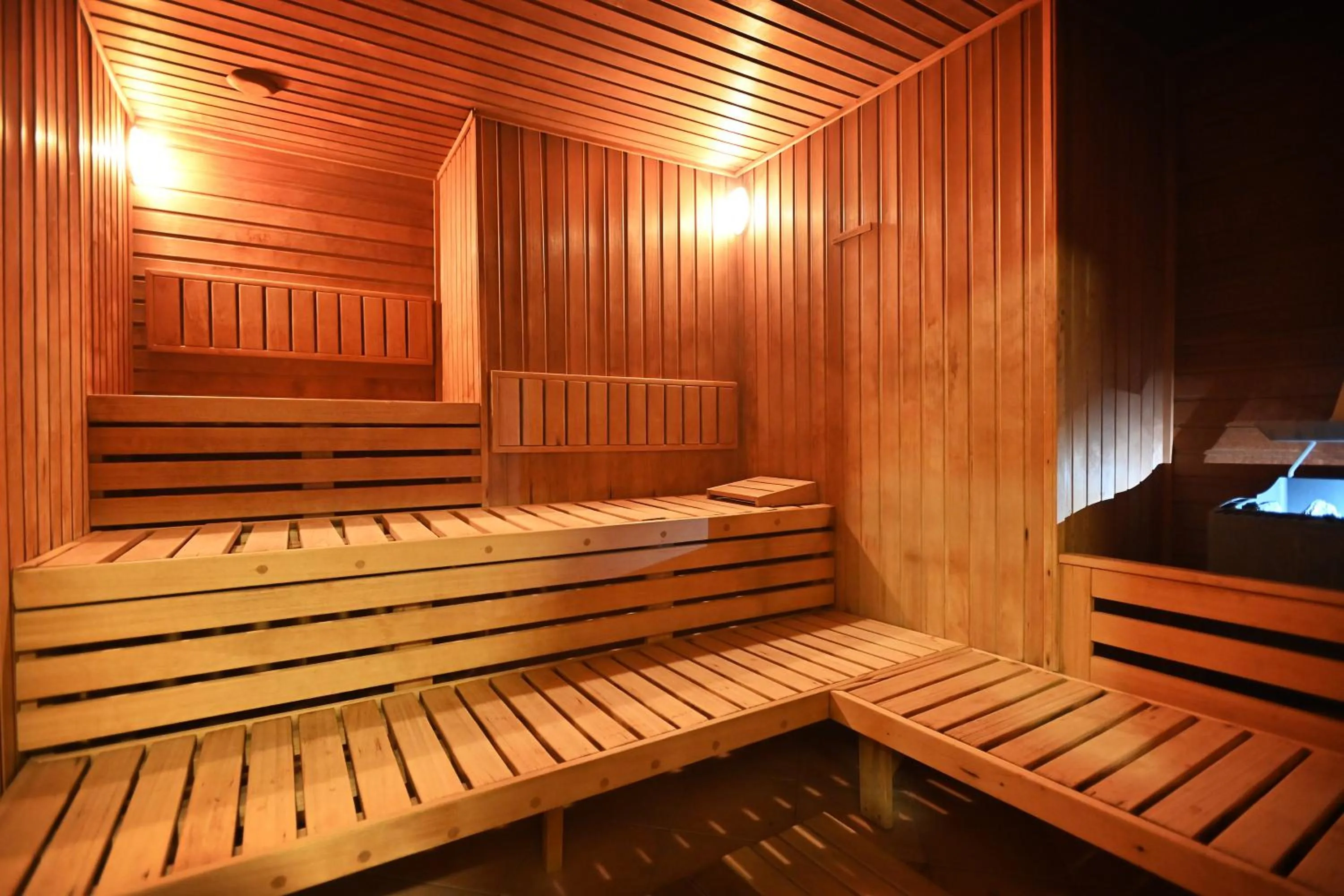 Sauna in Hotel Eger & Park