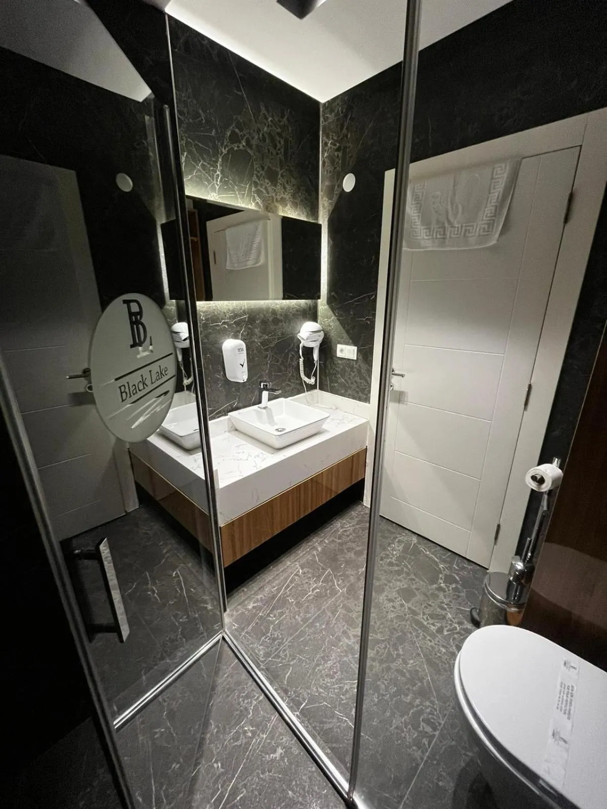 Shower in BLACKLAKE OTEL